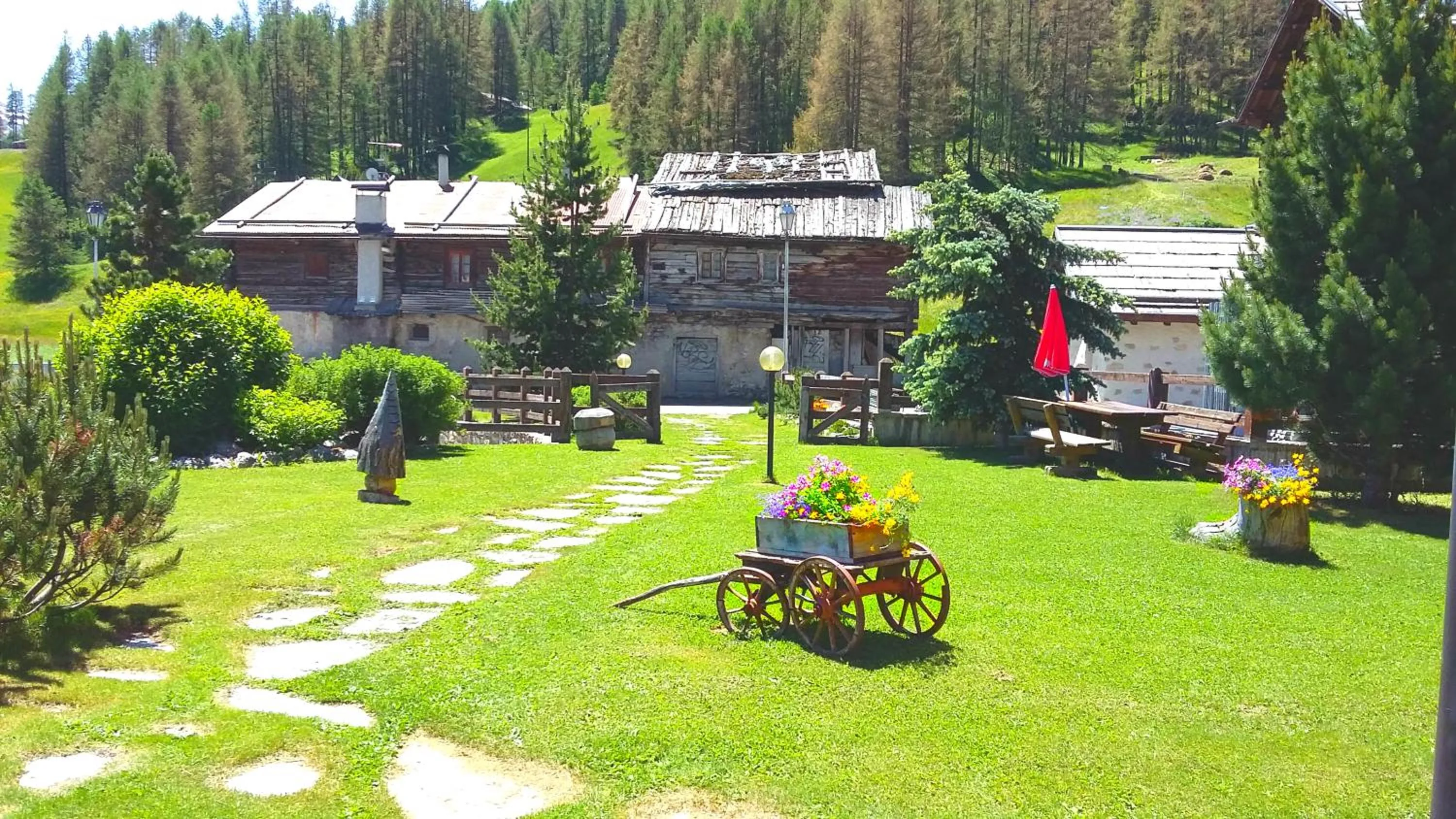 Natural landscape in Residence Bait da Mott