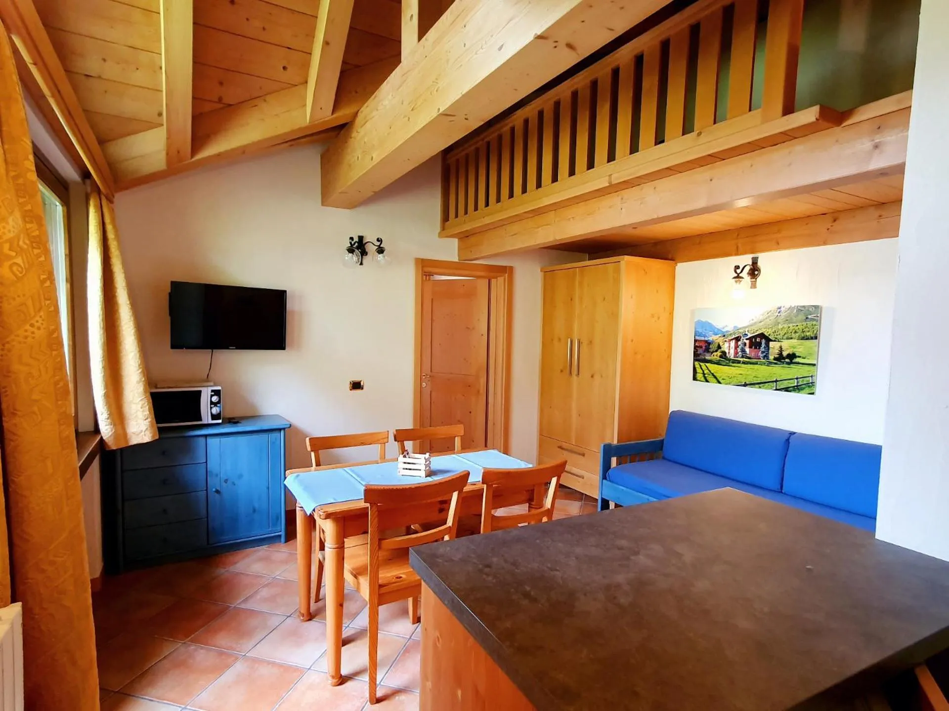 Living room in Residence Bait da Mott