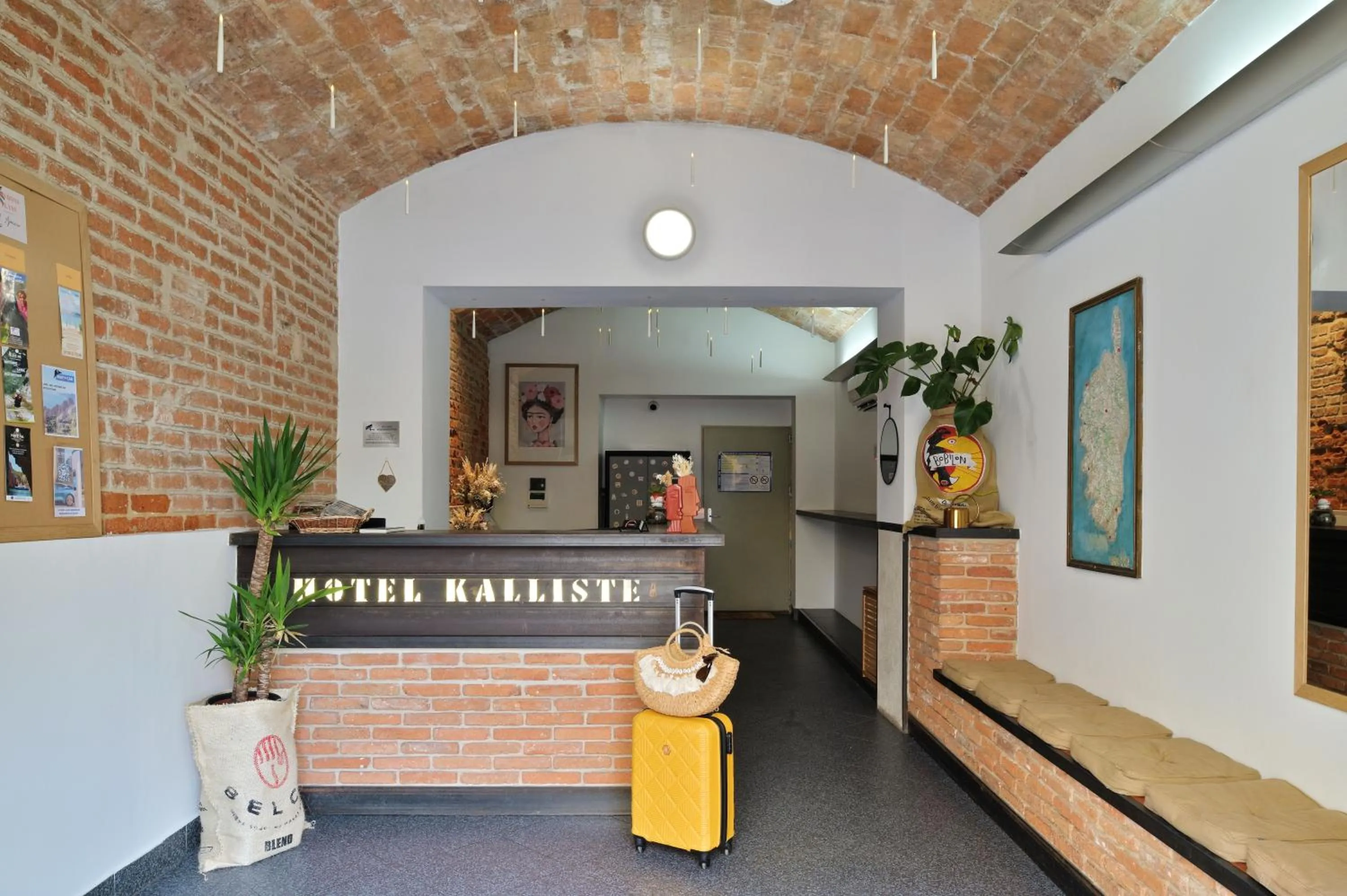 Lobby or reception in Kallisté