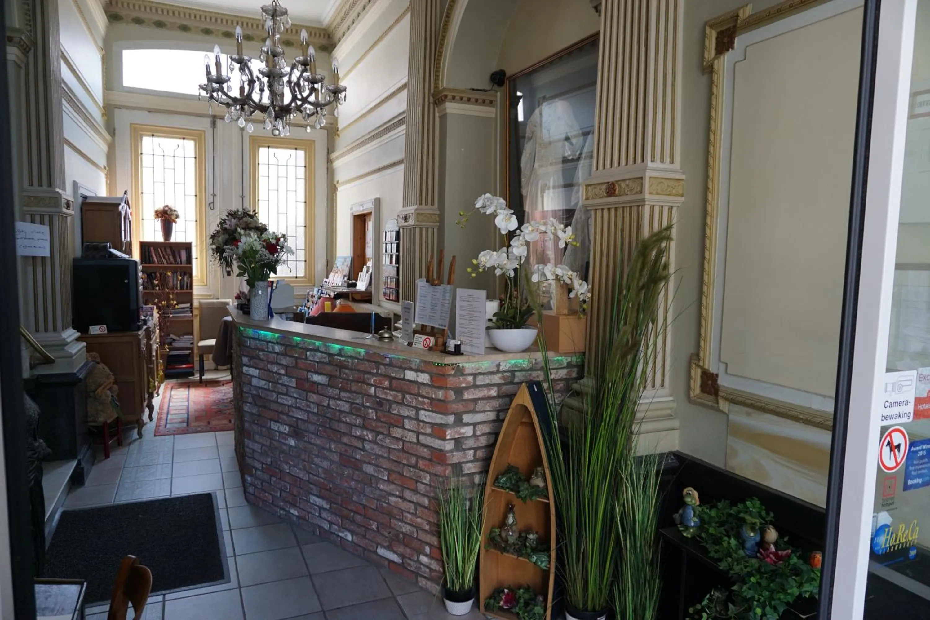 Lobby or reception in Hotel Asiris