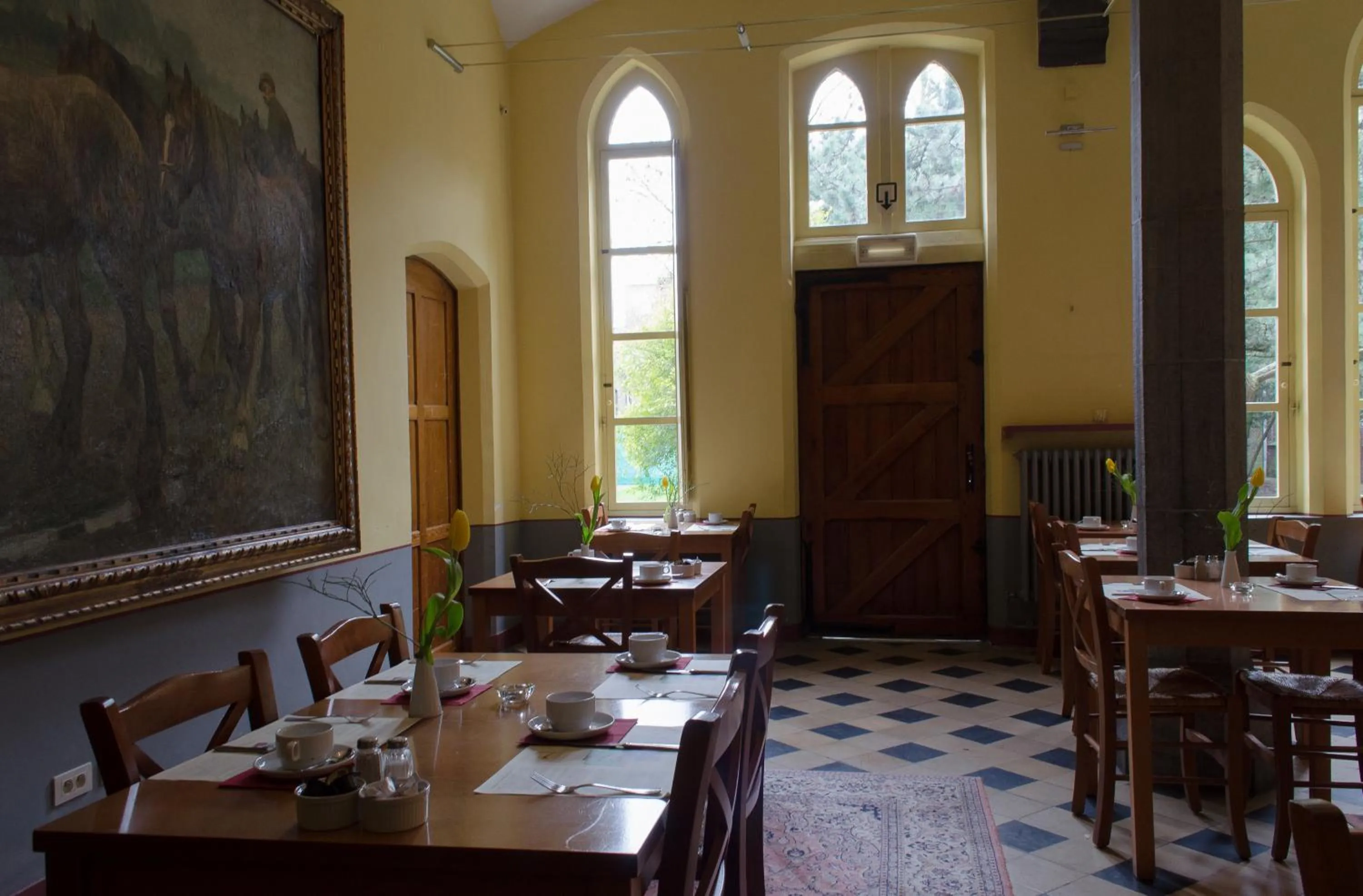 Restaurant/places to eat in Hotel Monasterium PoortAckere Ghent