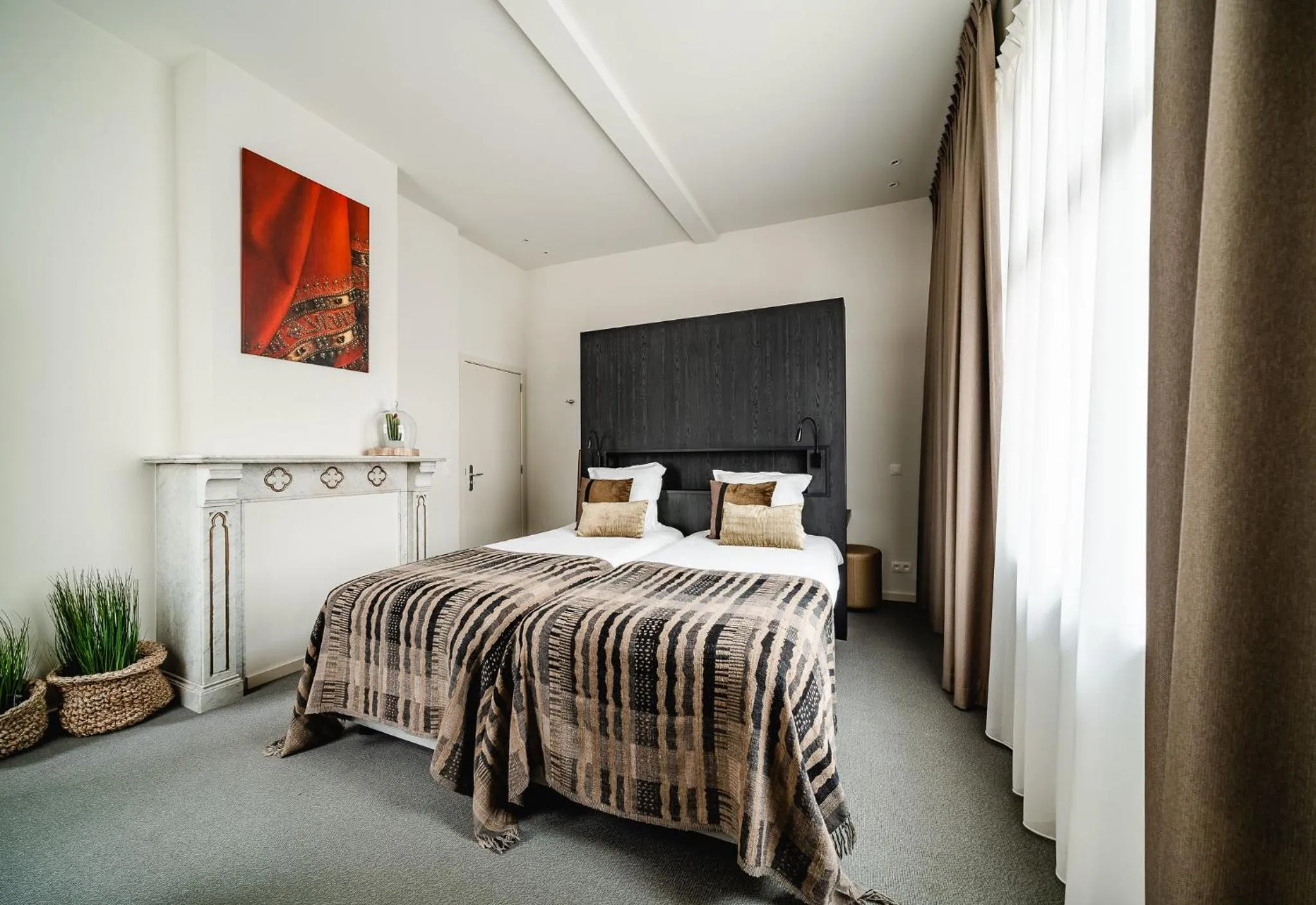 Bed in Hotel Monasterium PoortAckere Ghent