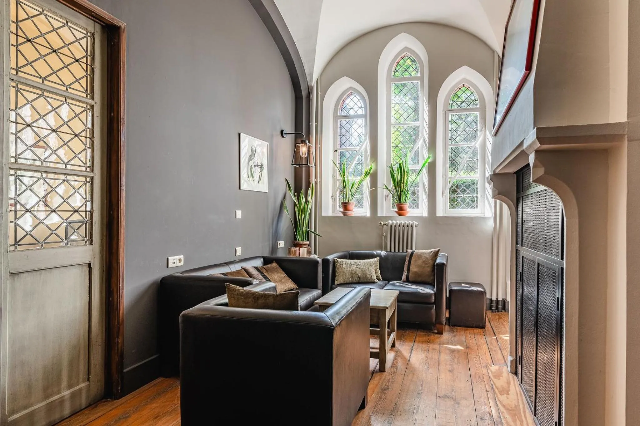 Seating area in Hotel Monasterium PoortAckere Ghent