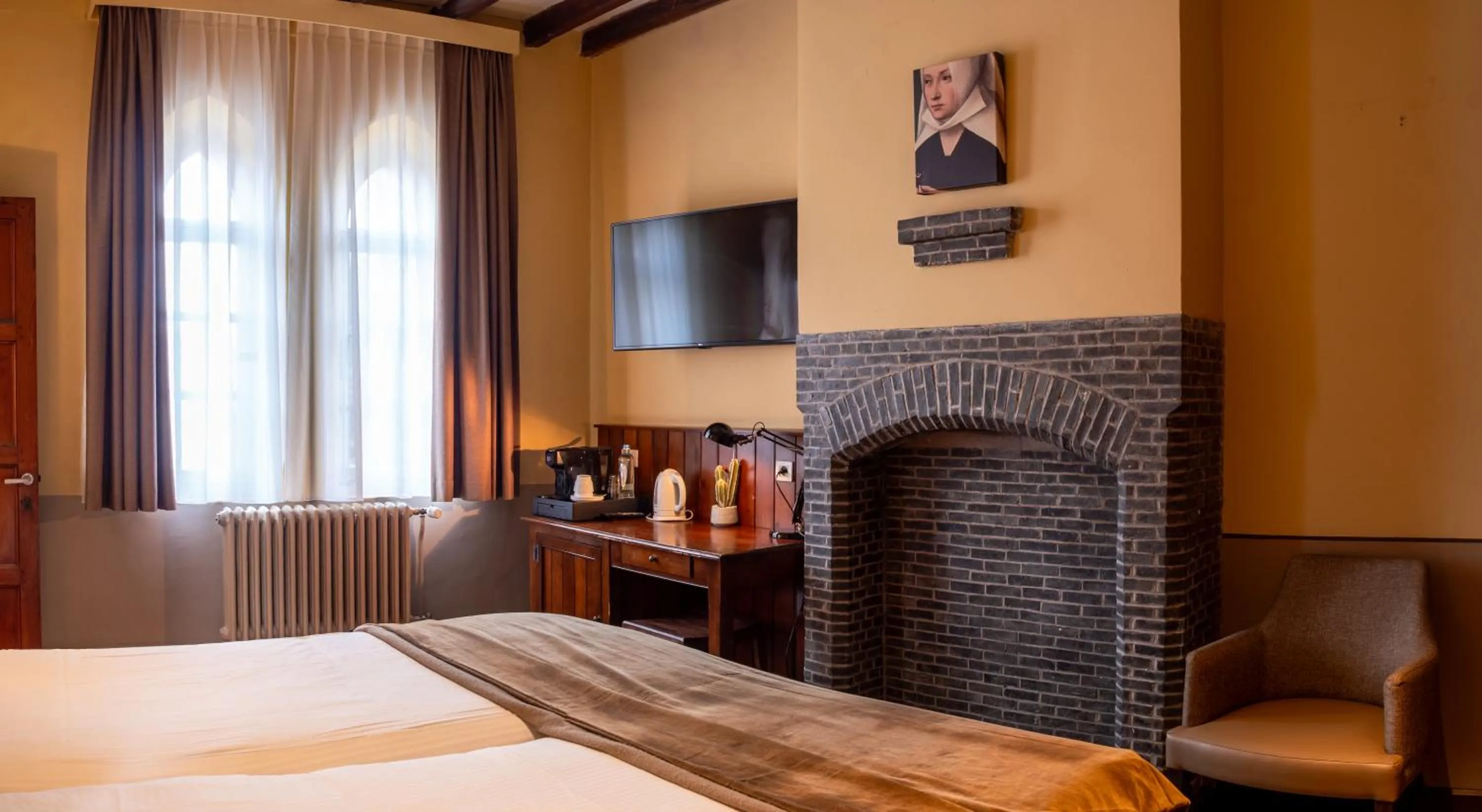 Bed in Hotel Monasterium PoortAckere Ghent