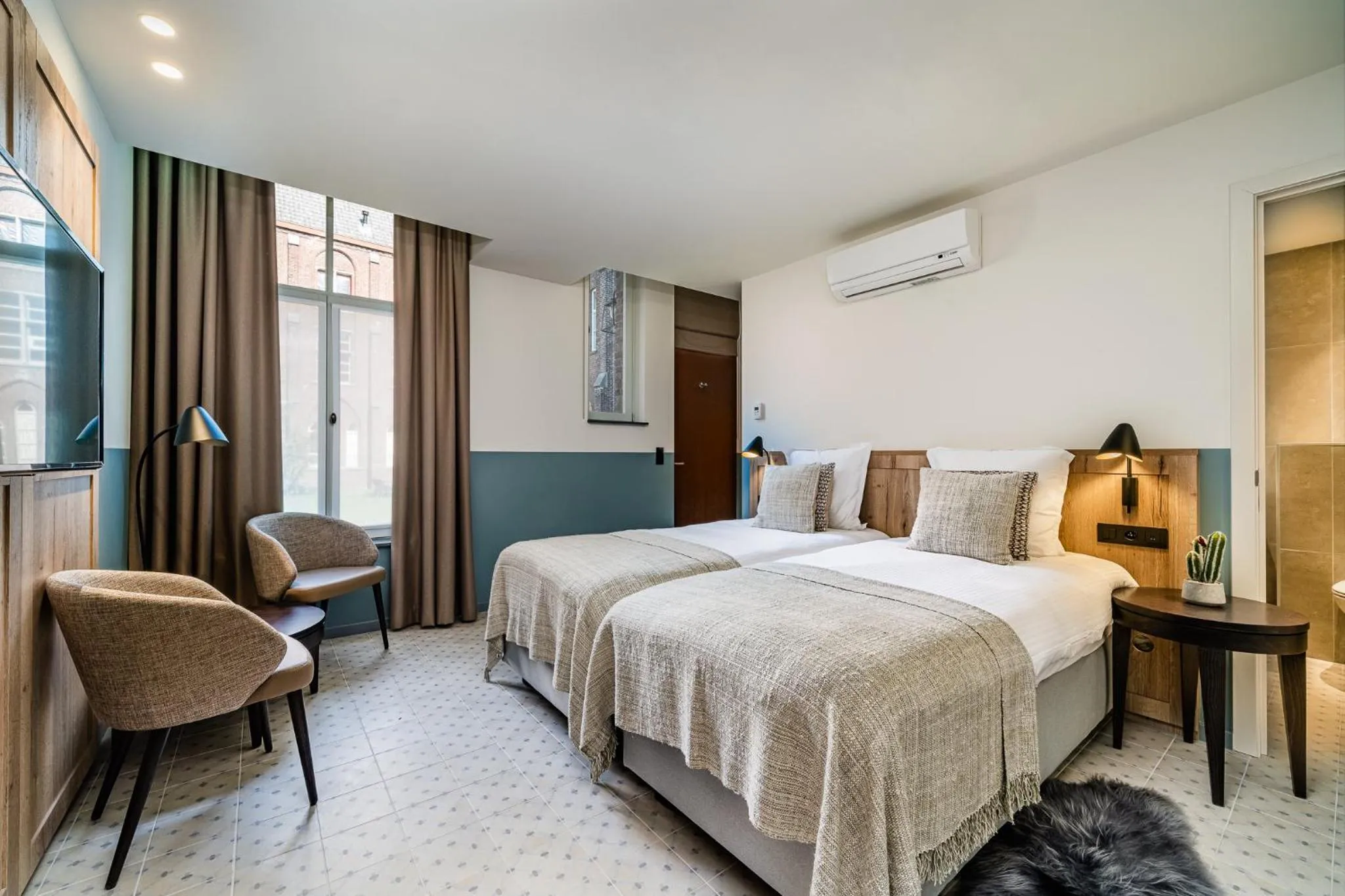 Bed in Hotel Monasterium PoortAckere Ghent