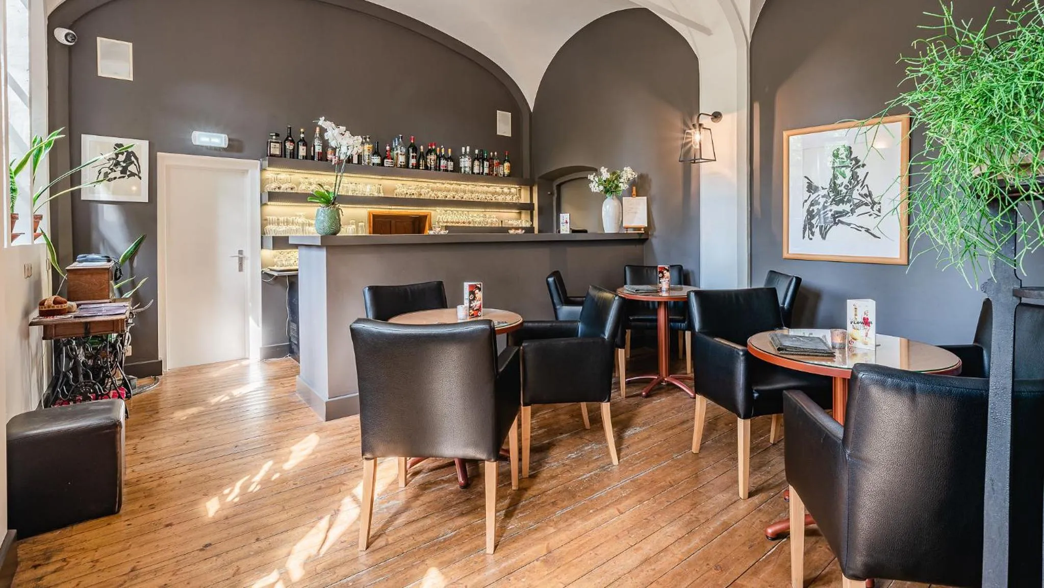 Lounge or bar in Hotel Monasterium PoortAckere Ghent