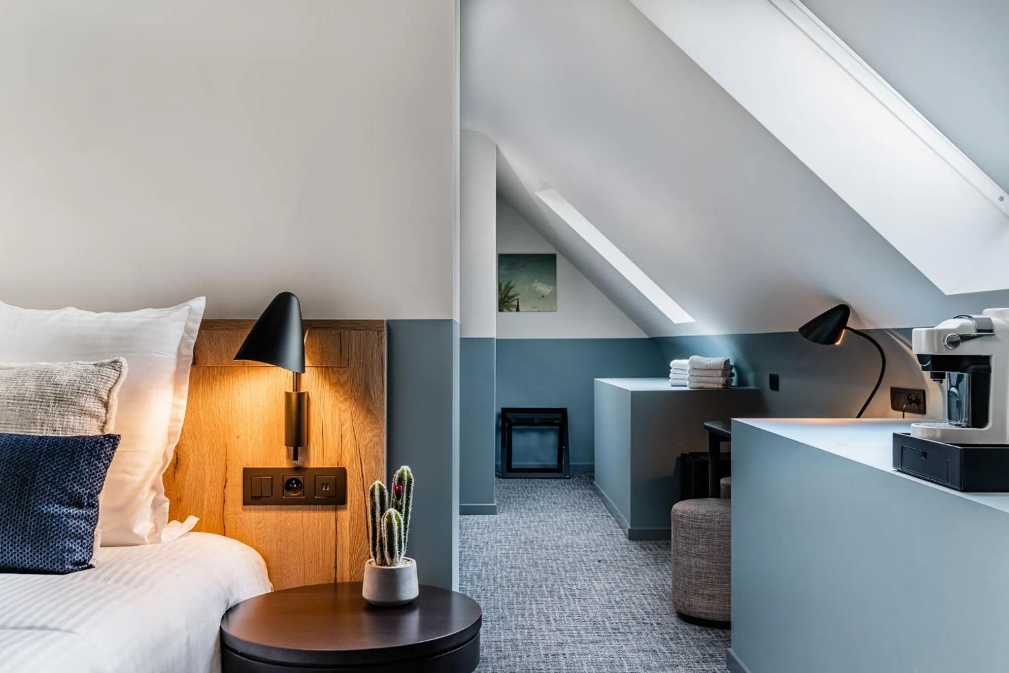 Bedroom, Bed in Hotel Monasterium PoortAckere Ghent