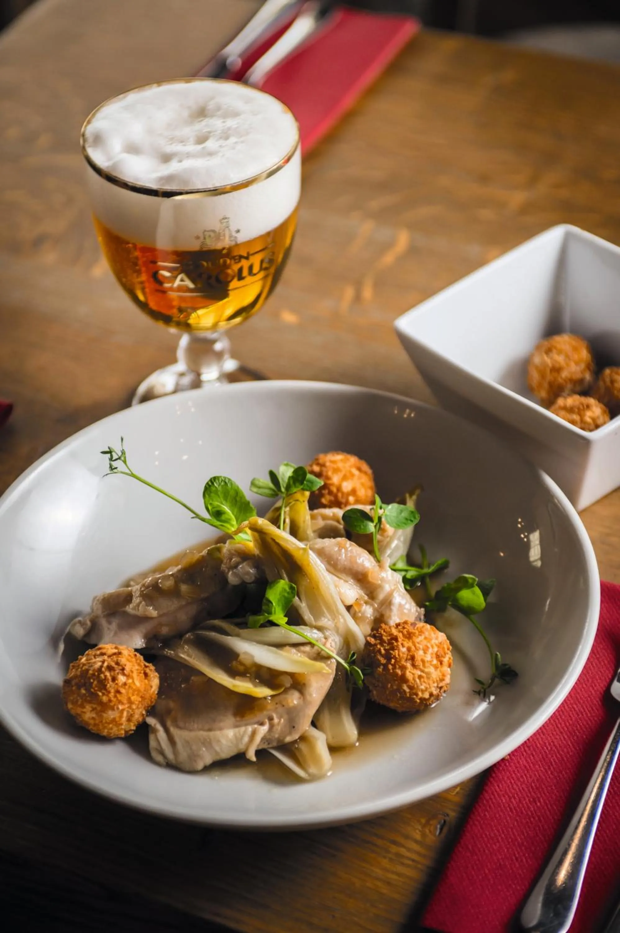 On site in Hotel Brouwerij Het Anker