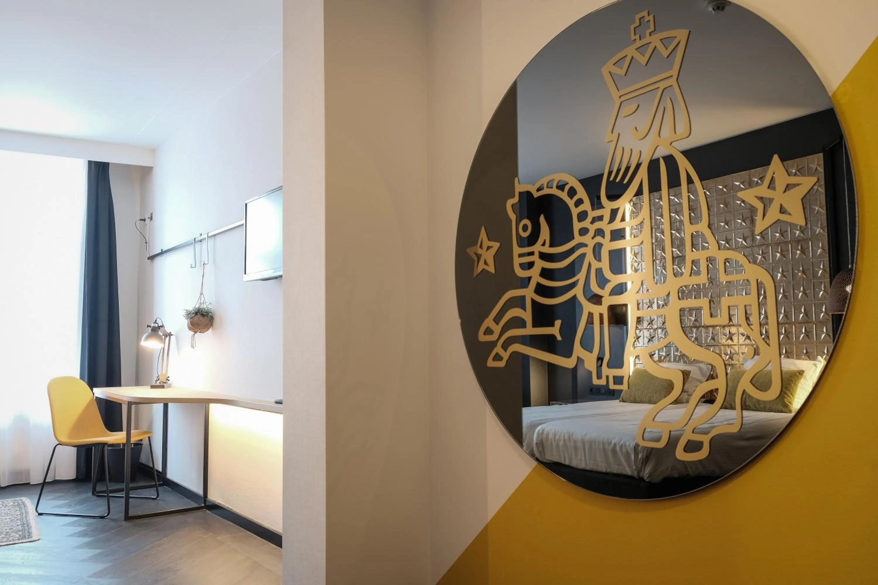 Bed in Hotel Brouwerij Het Anker