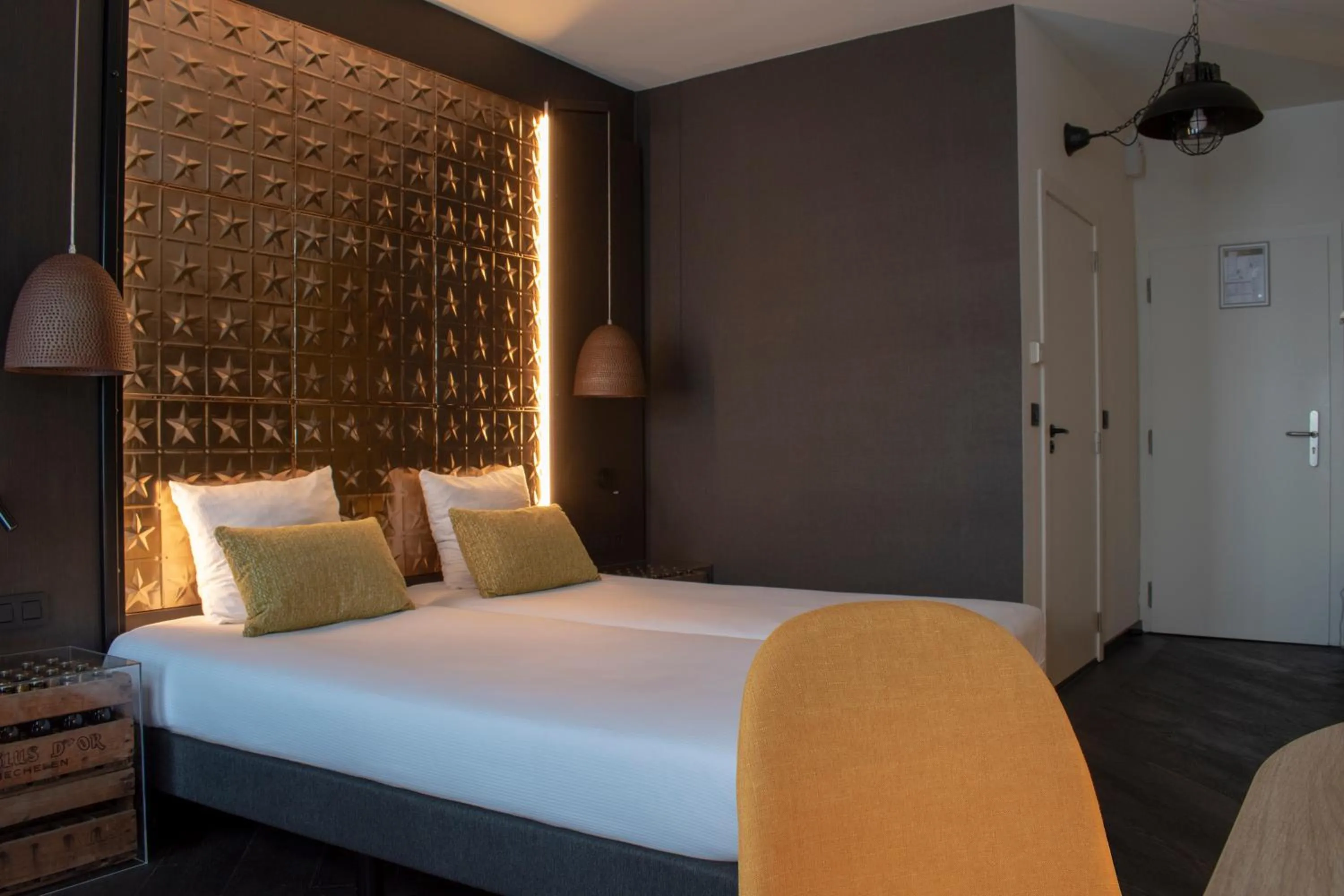 Bed in Hotel Brouwerij Het Anker