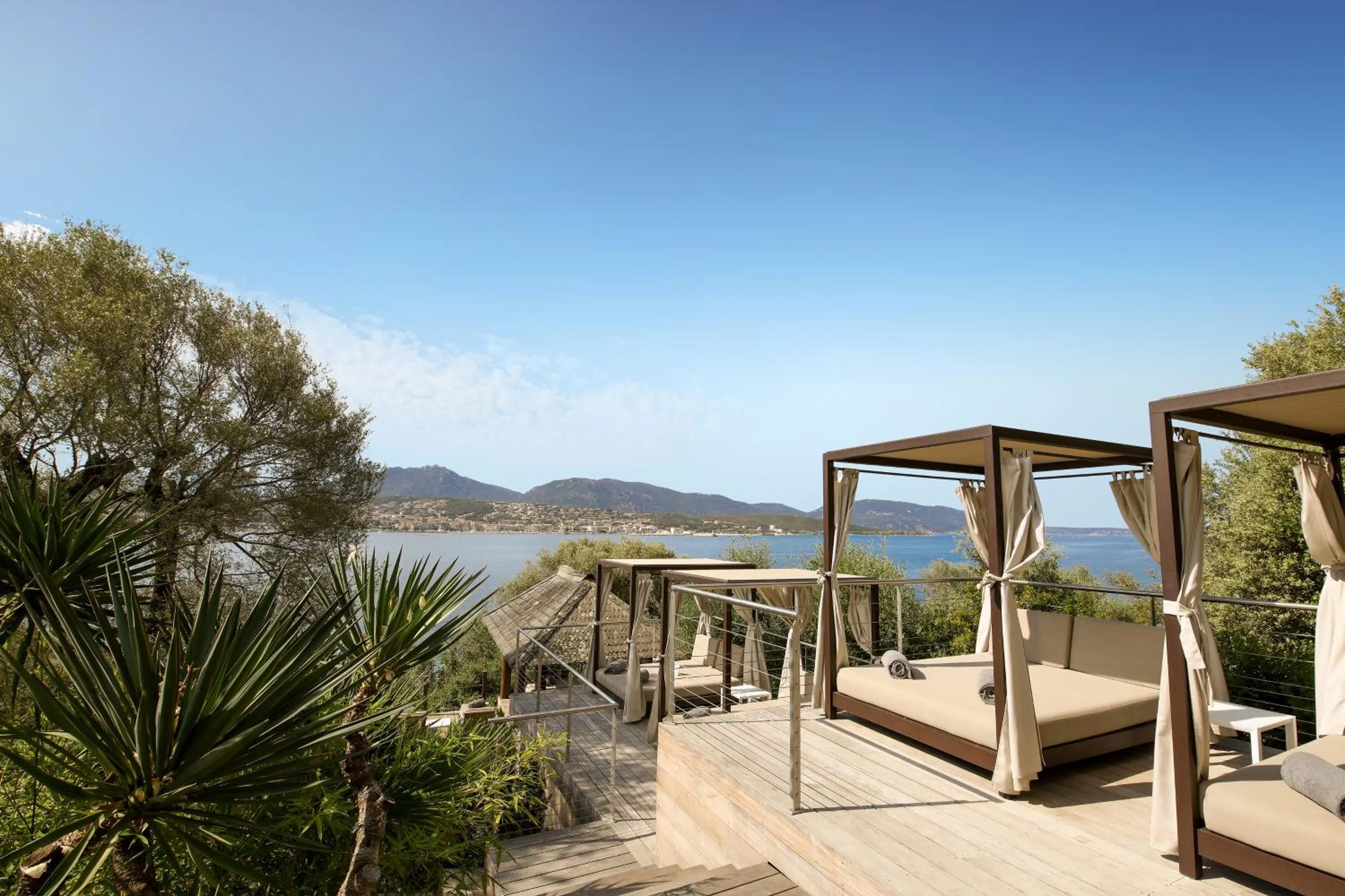 Swimming pool in Hôtel Marinca & Spa