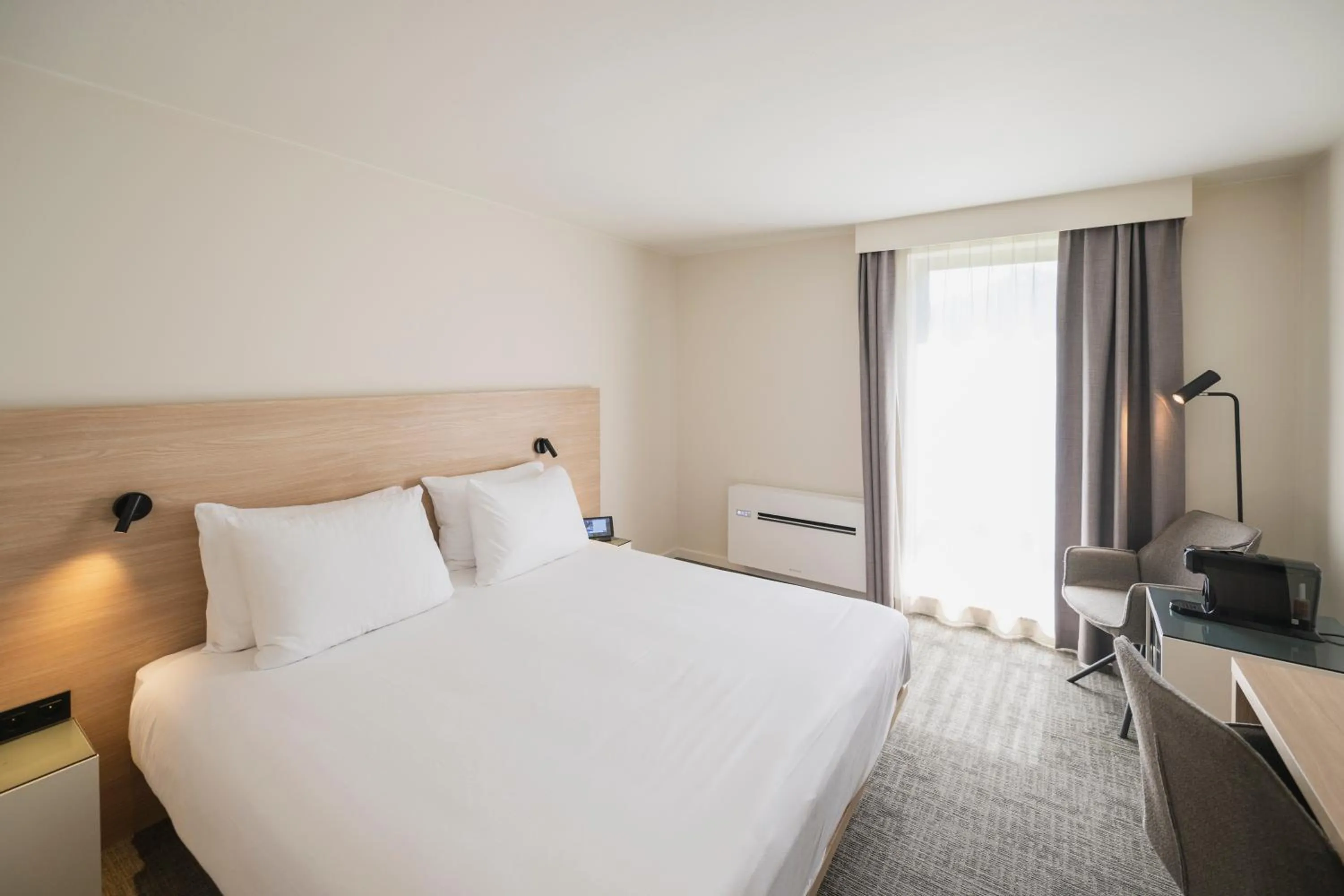 Bed in Begijnhof Hotel