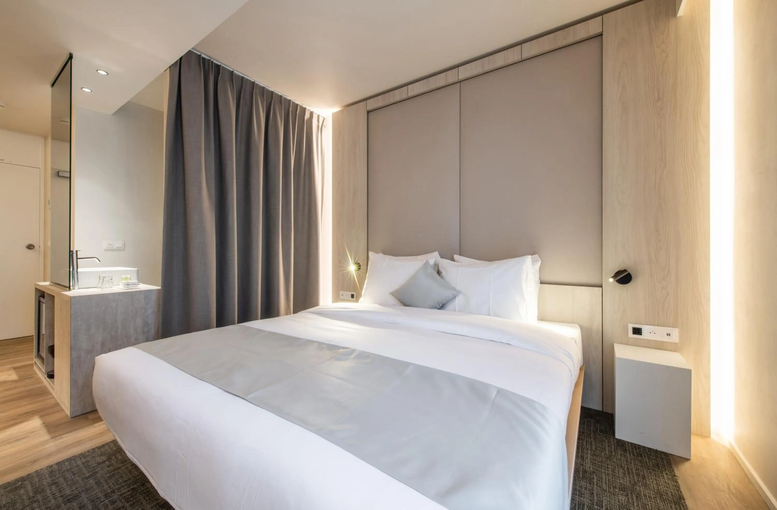 Bed in Begijnhof Hotel