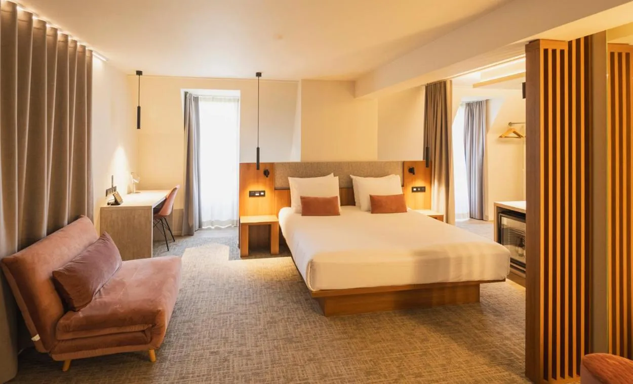 Bed in Begijnhof Hotel