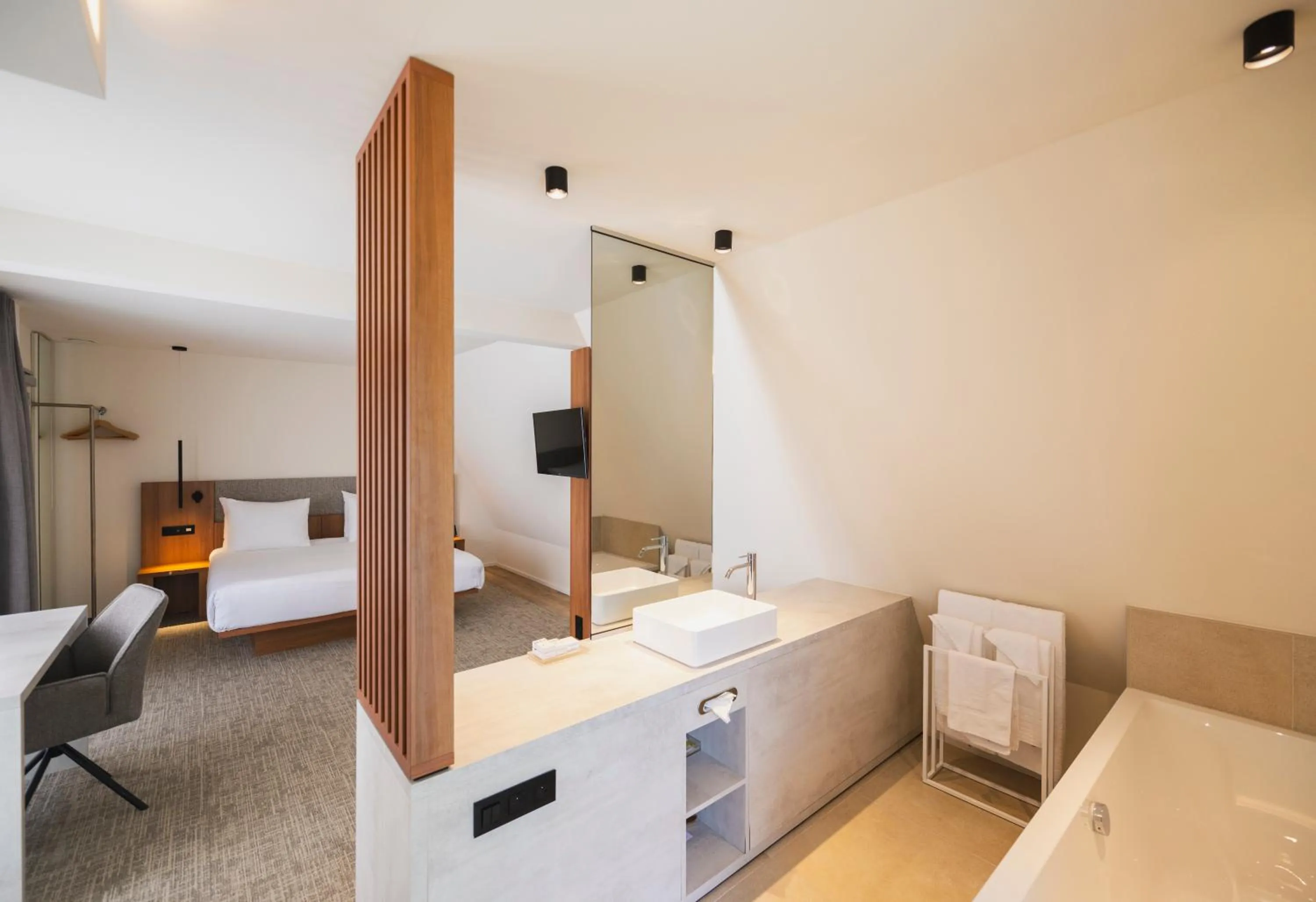 Bed in Begijnhof Hotel