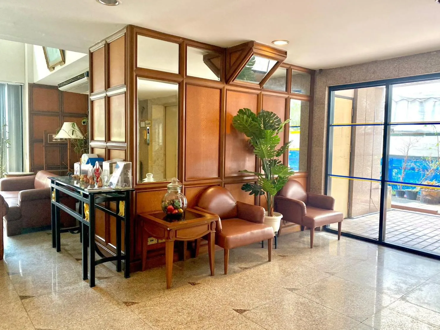 Lobby or reception in Jumbotel Hotel