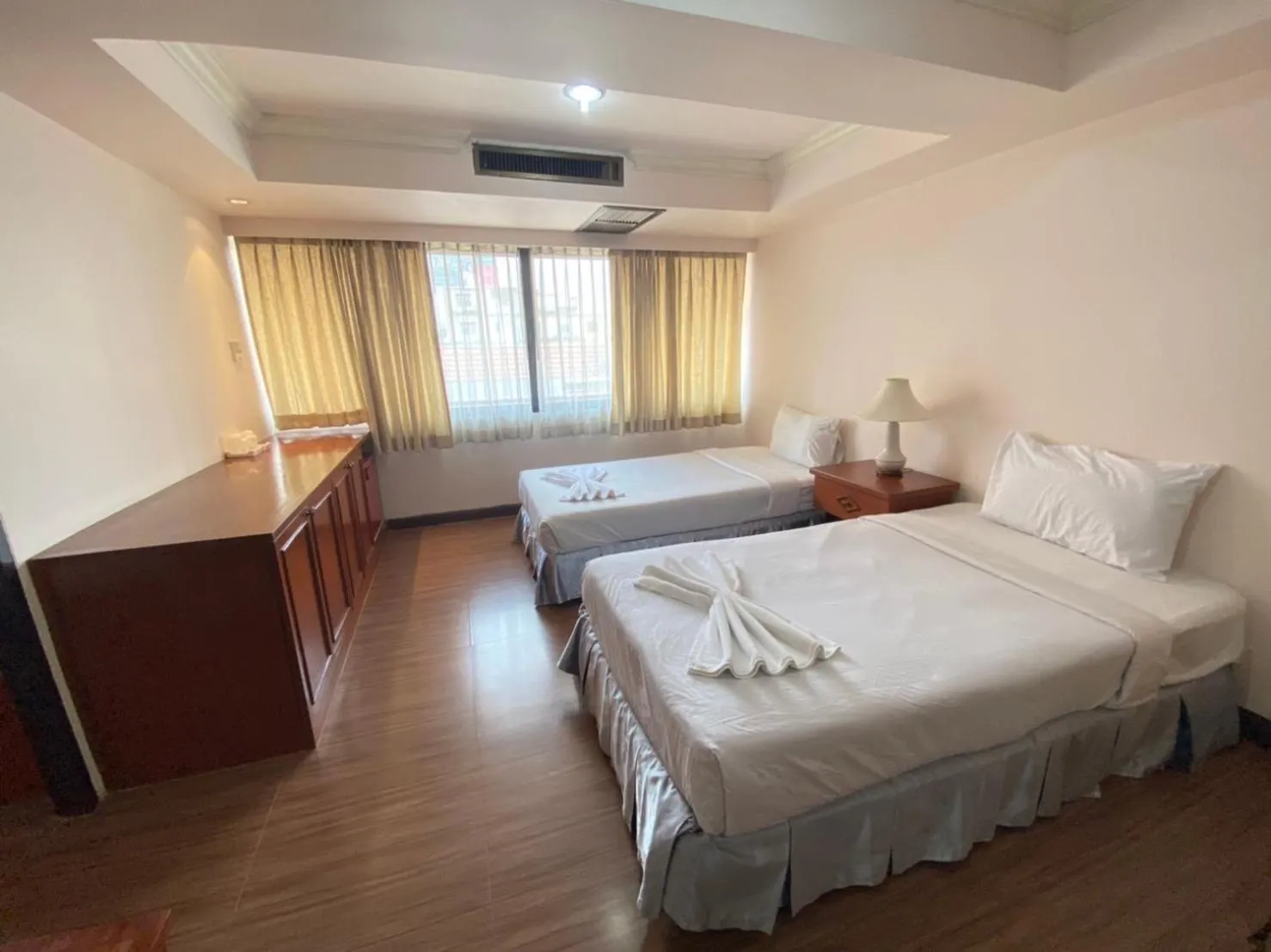 Bed in Jumbotel Hotel