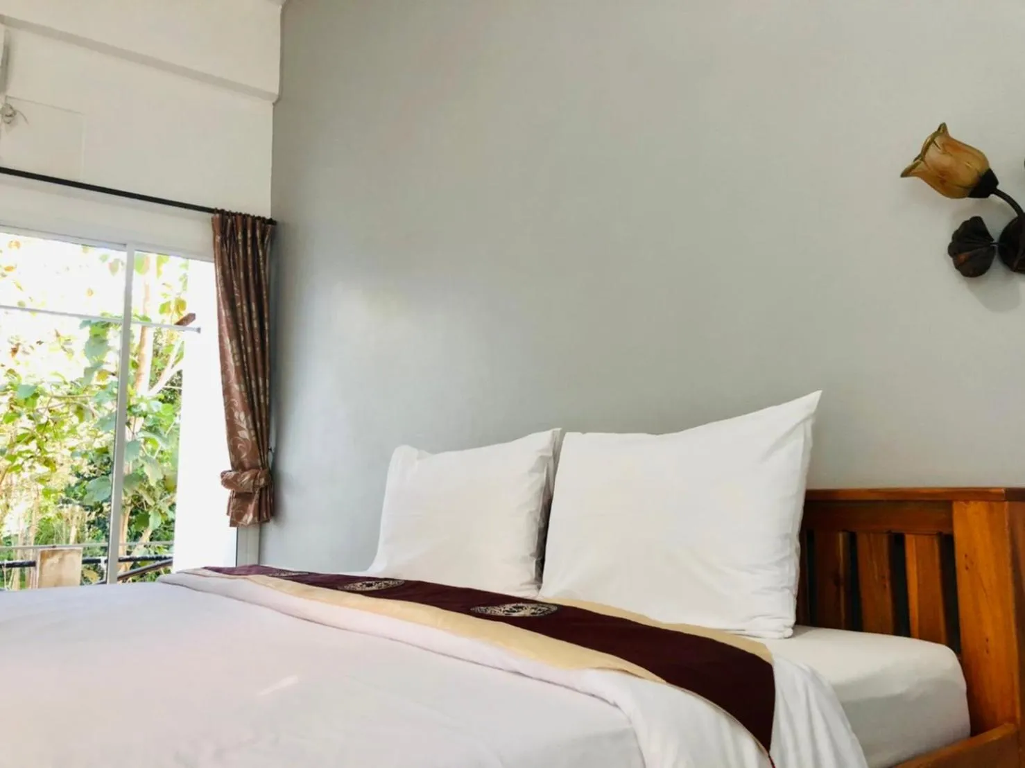 Bed in Baanlugchange Hotel โรงแรมบ้านลูกช้าง