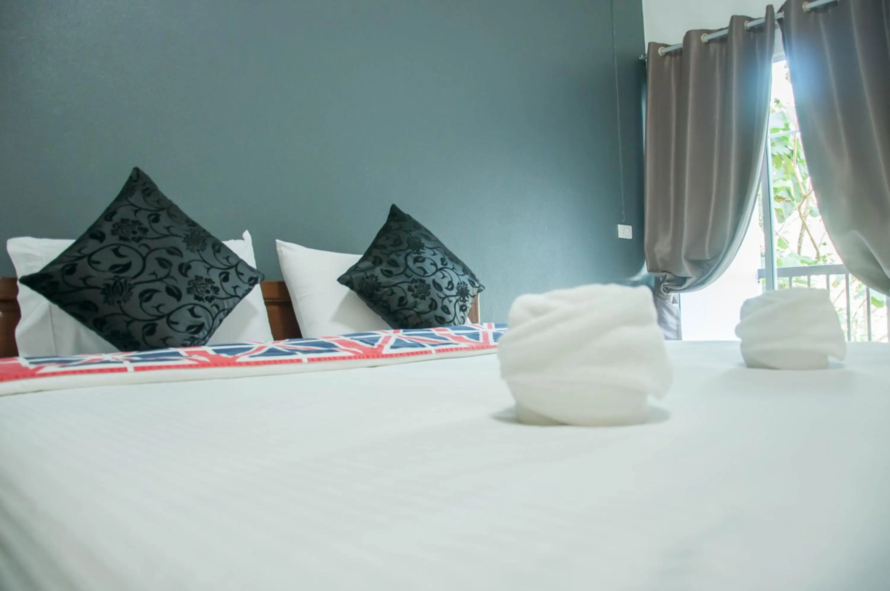 Bed in Baanlugchange Hotel โรงแรมบ้านลูกช้าง