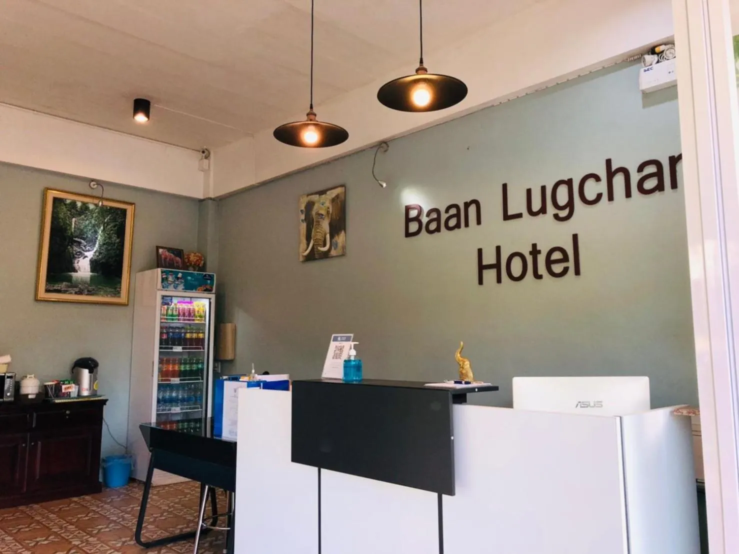 Lobby or reception in Baanlugchange Hotel โรงแรมบ้านลูกช้าง