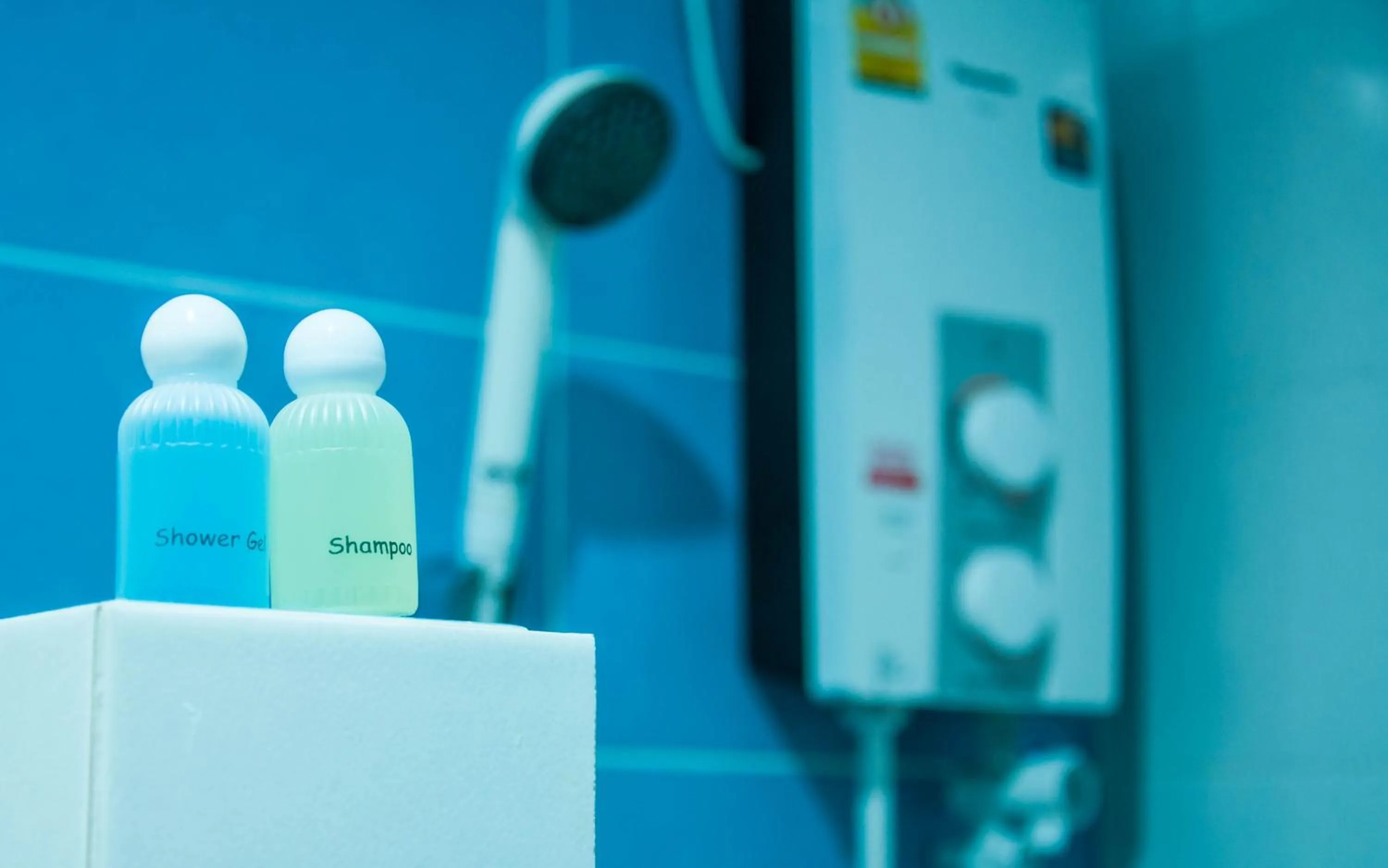 Bathroom in Baanlugchange Hotel โรงแรมบ้านลูกช้าง