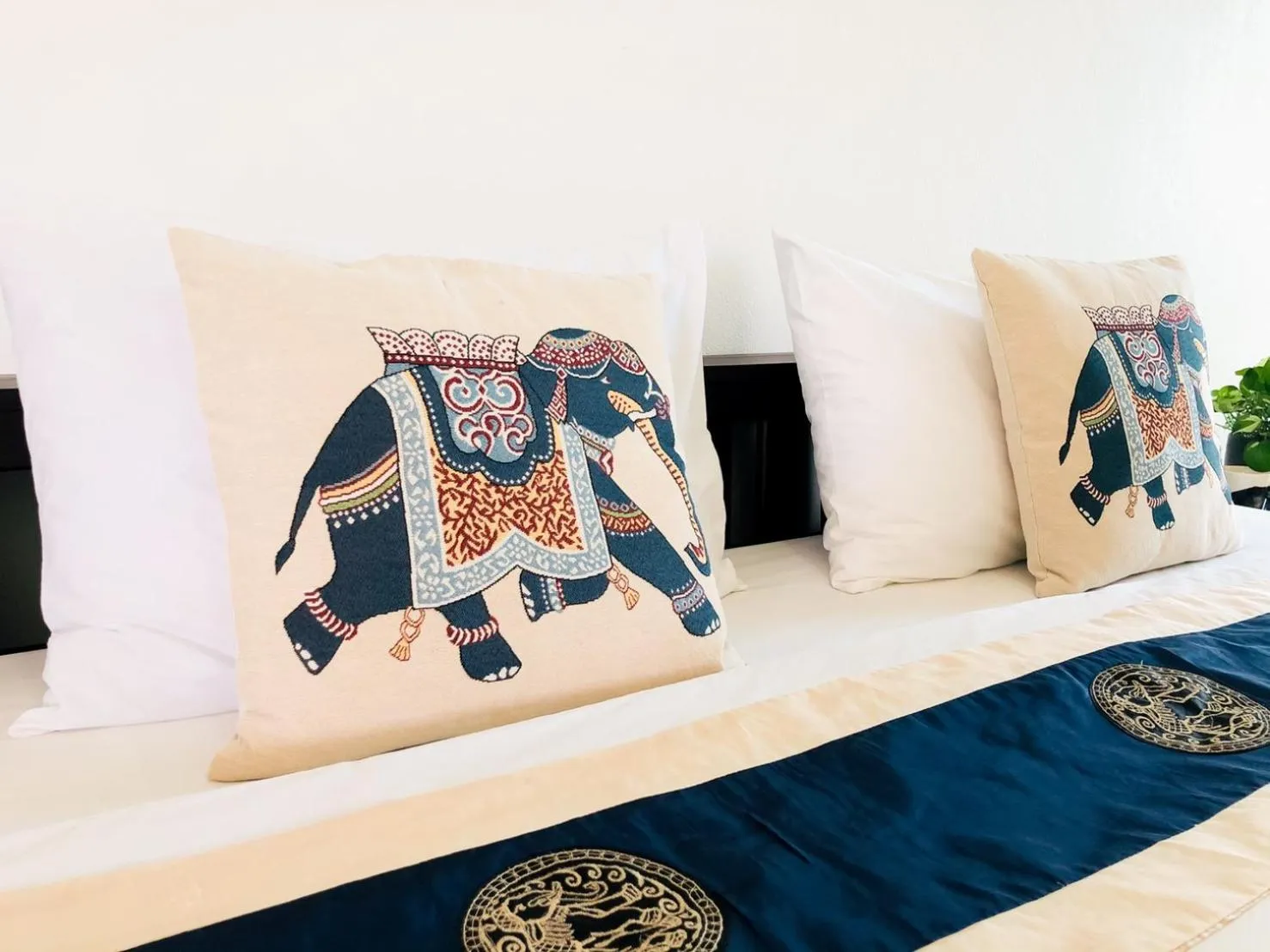 Bed in Baanlugchange Hotel โรงแรมบ้านลูกช้าง