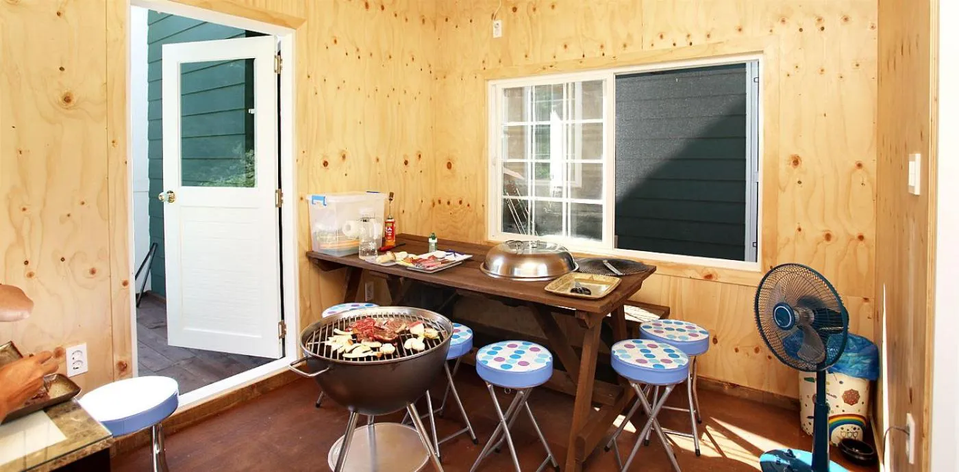 BBQ facilities in Soop and Soop Pension