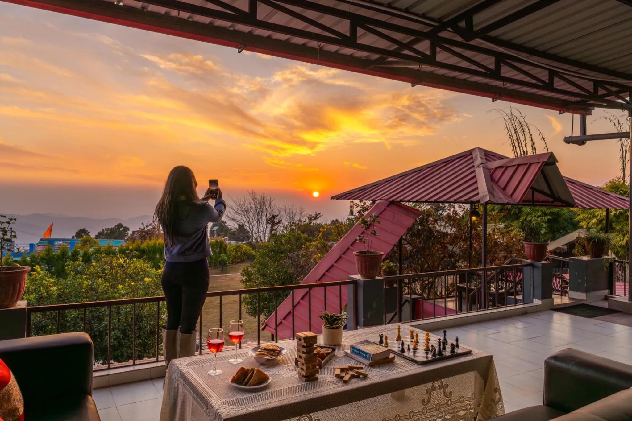 Communal lounge/ TV room in Samskara & Samsara