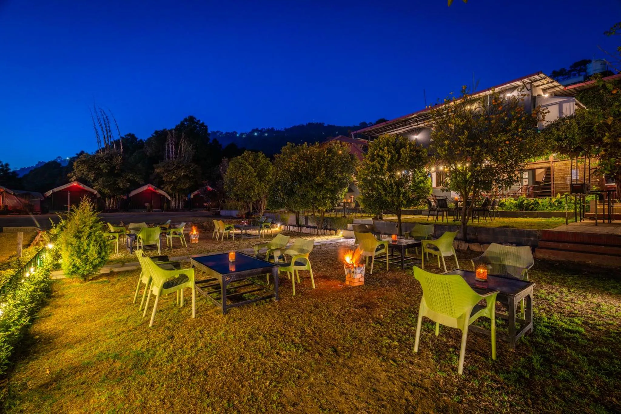 Seating area in Samskara & Samsara