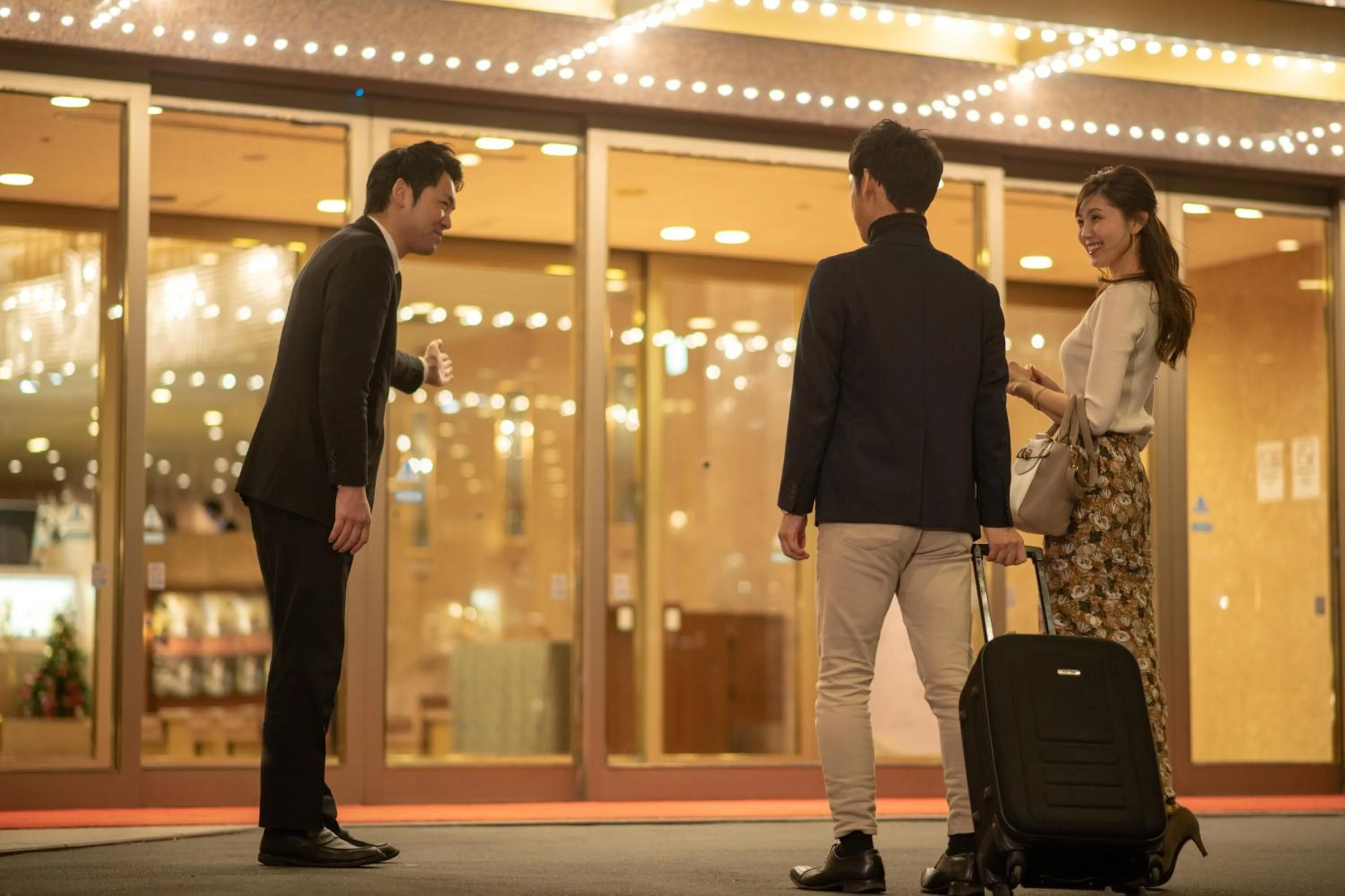 Staff in Niigata Grand Hotel