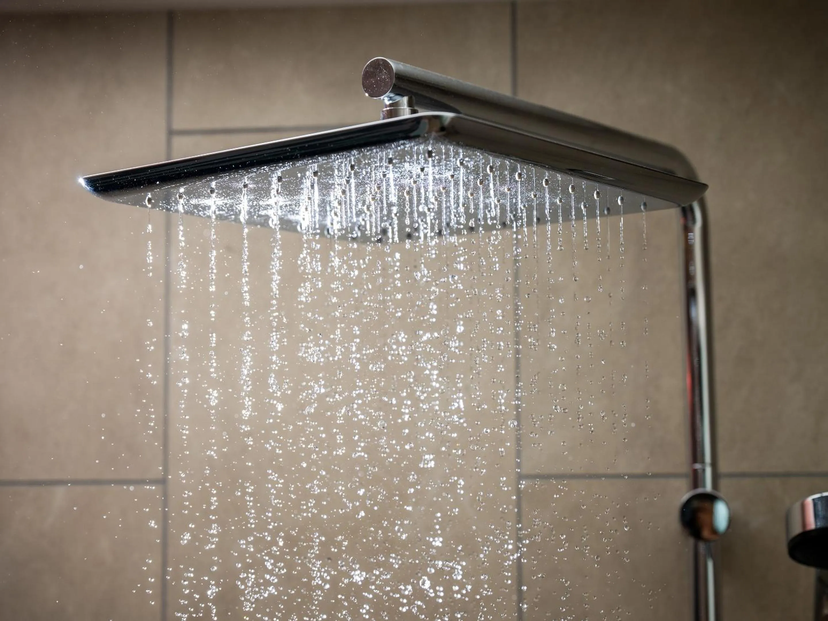 Shower in Niigata Grand Hotel