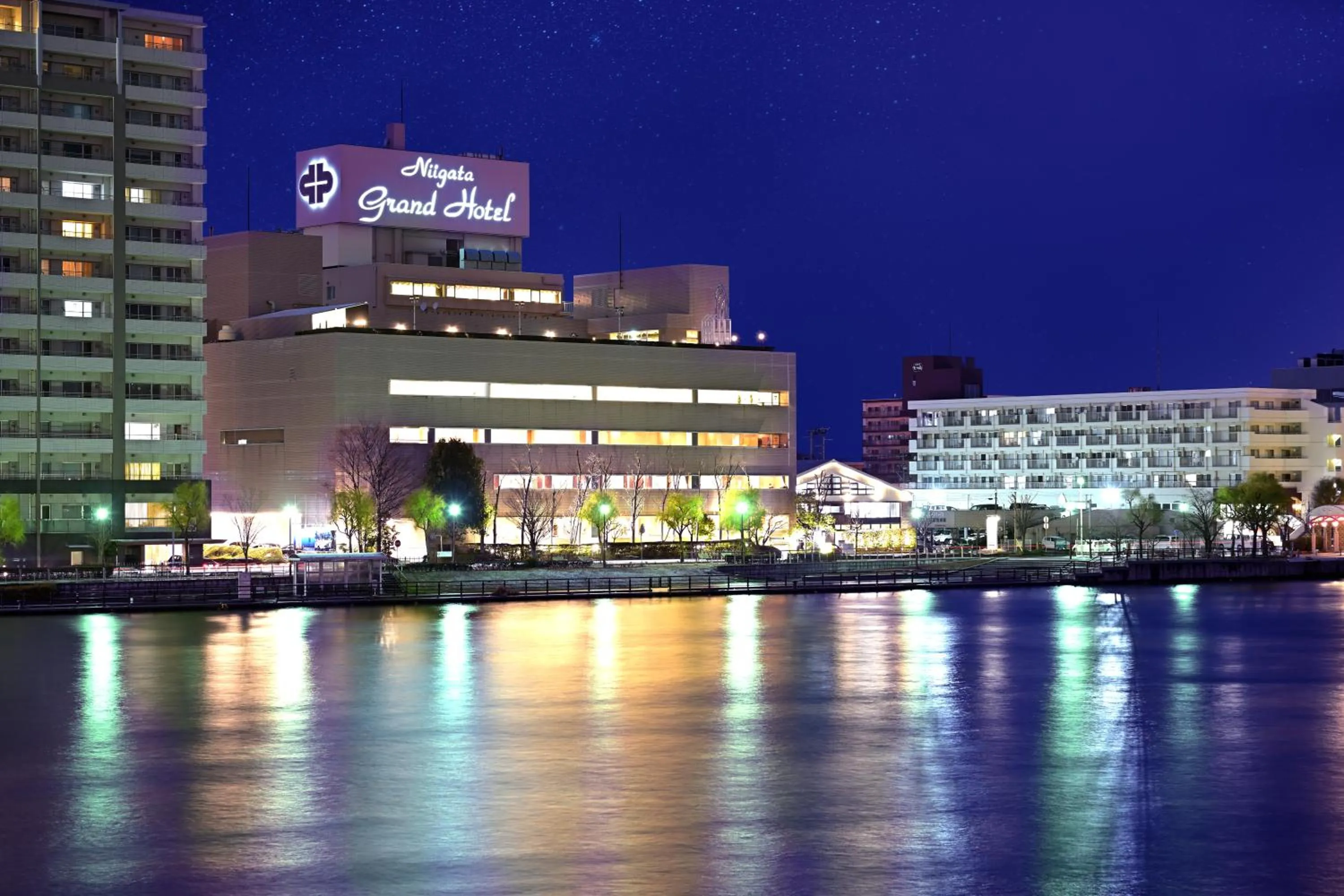 Property building in Niigata Grand Hotel