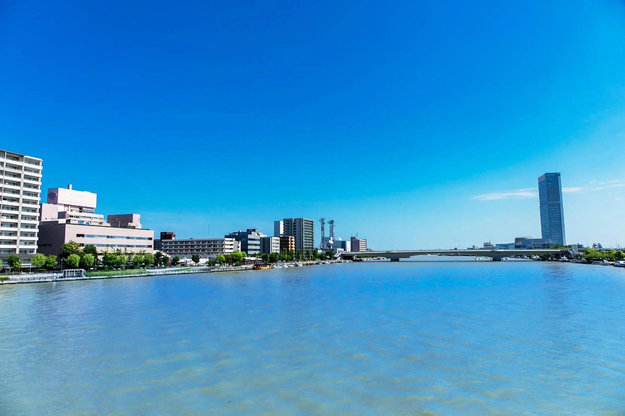 Property building in Niigata Grand Hotel