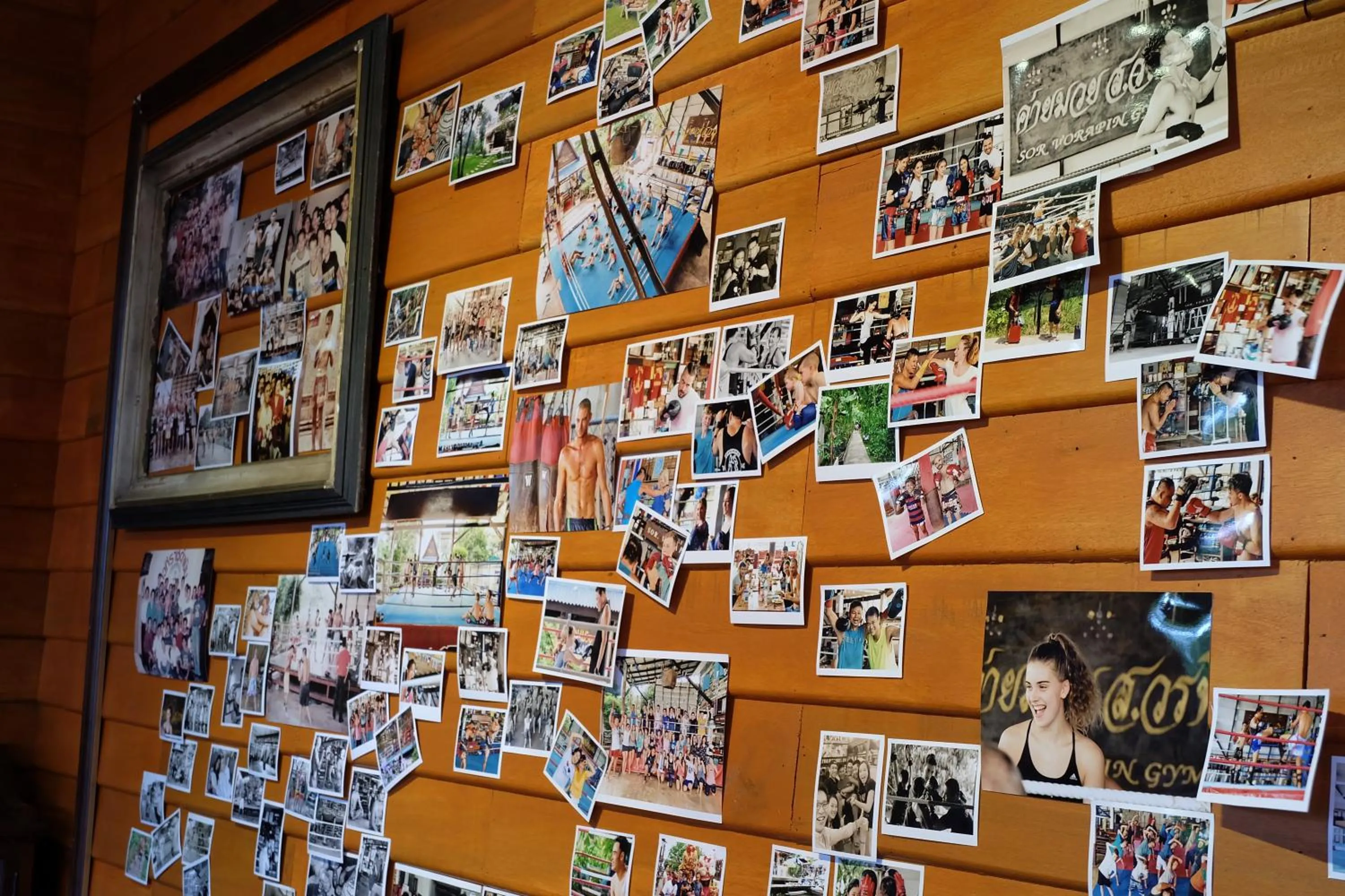 group of guests in Sor Vorapin Muay Thai Home