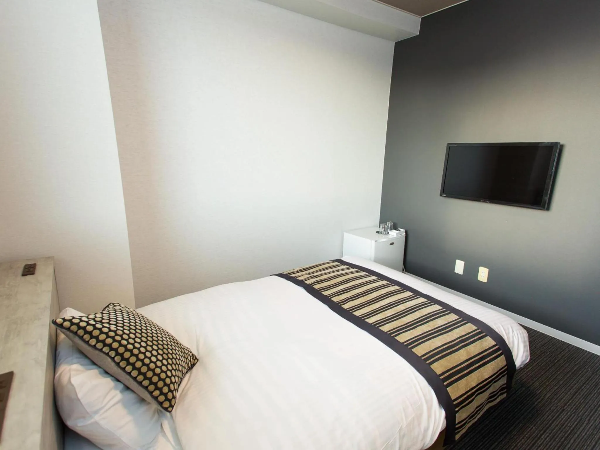 Photo of the whole room, Bed in Hotel AreaOne Nobeoka