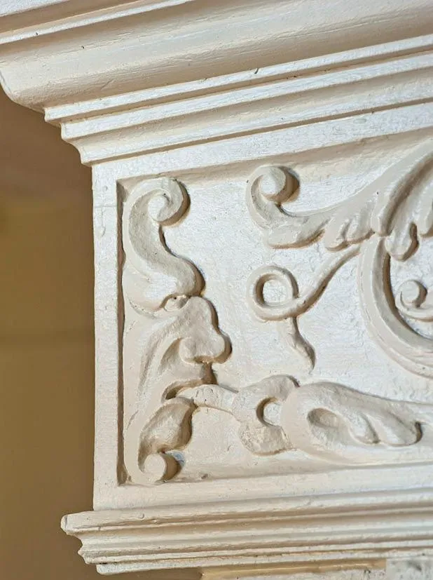 Decorative detail in Country House Duinhof