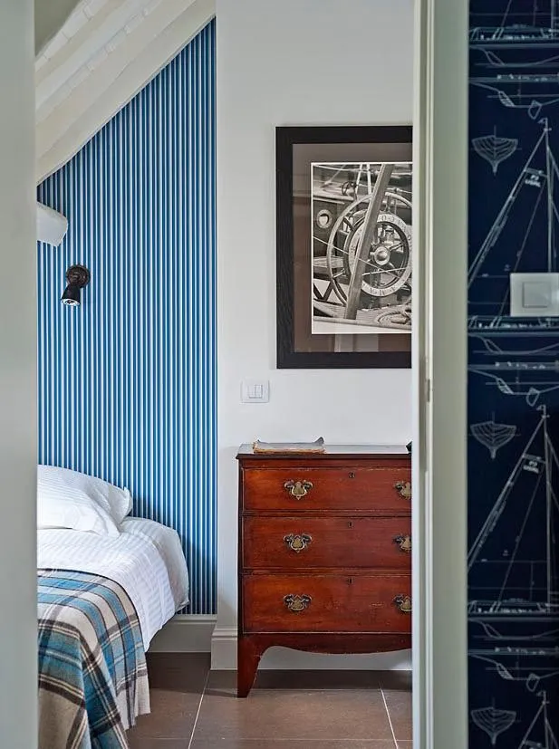 Bedroom, Bed in Country House Duinhof