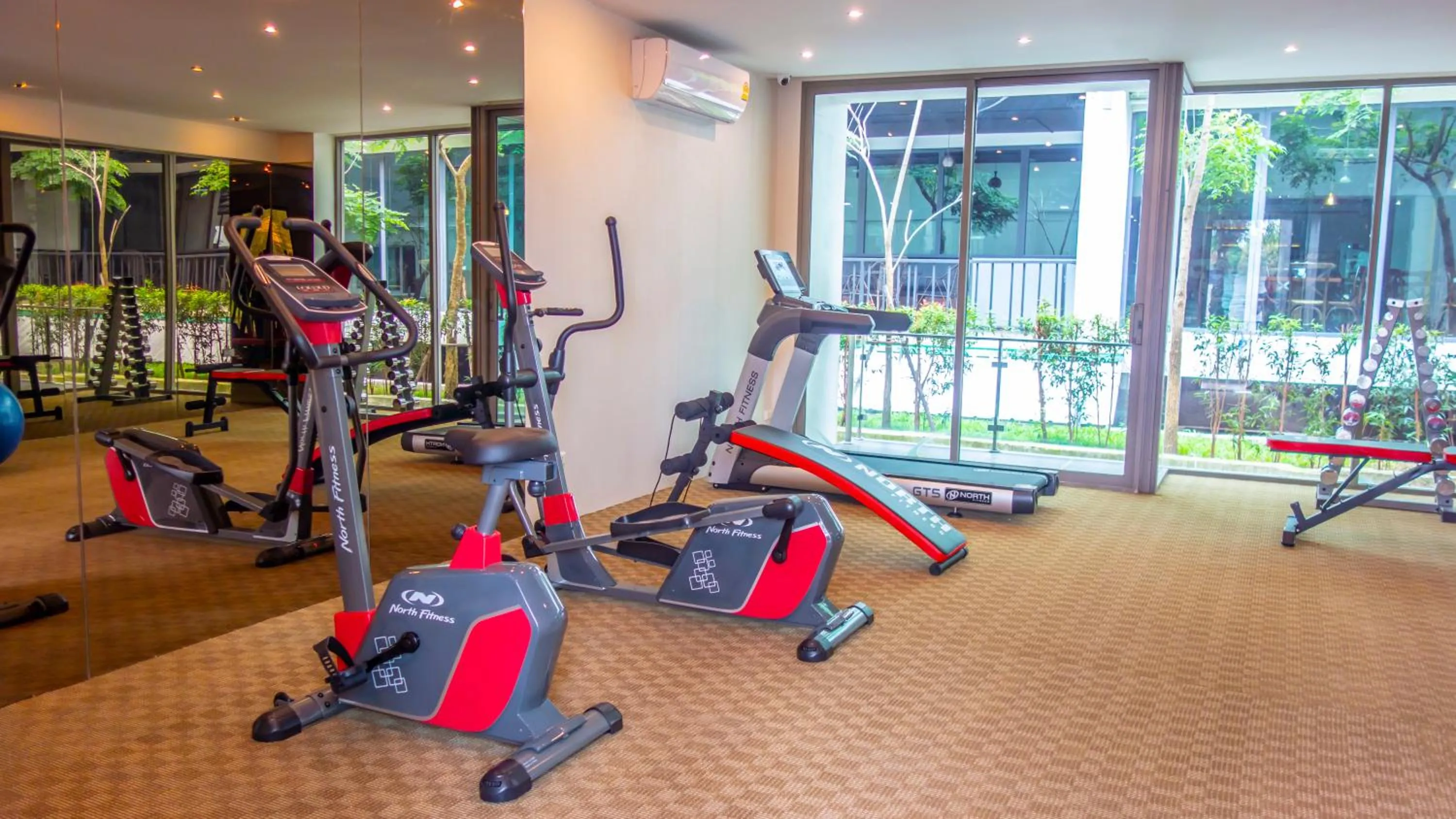 Fitness centre/facilities in Unique Regency Pattaya