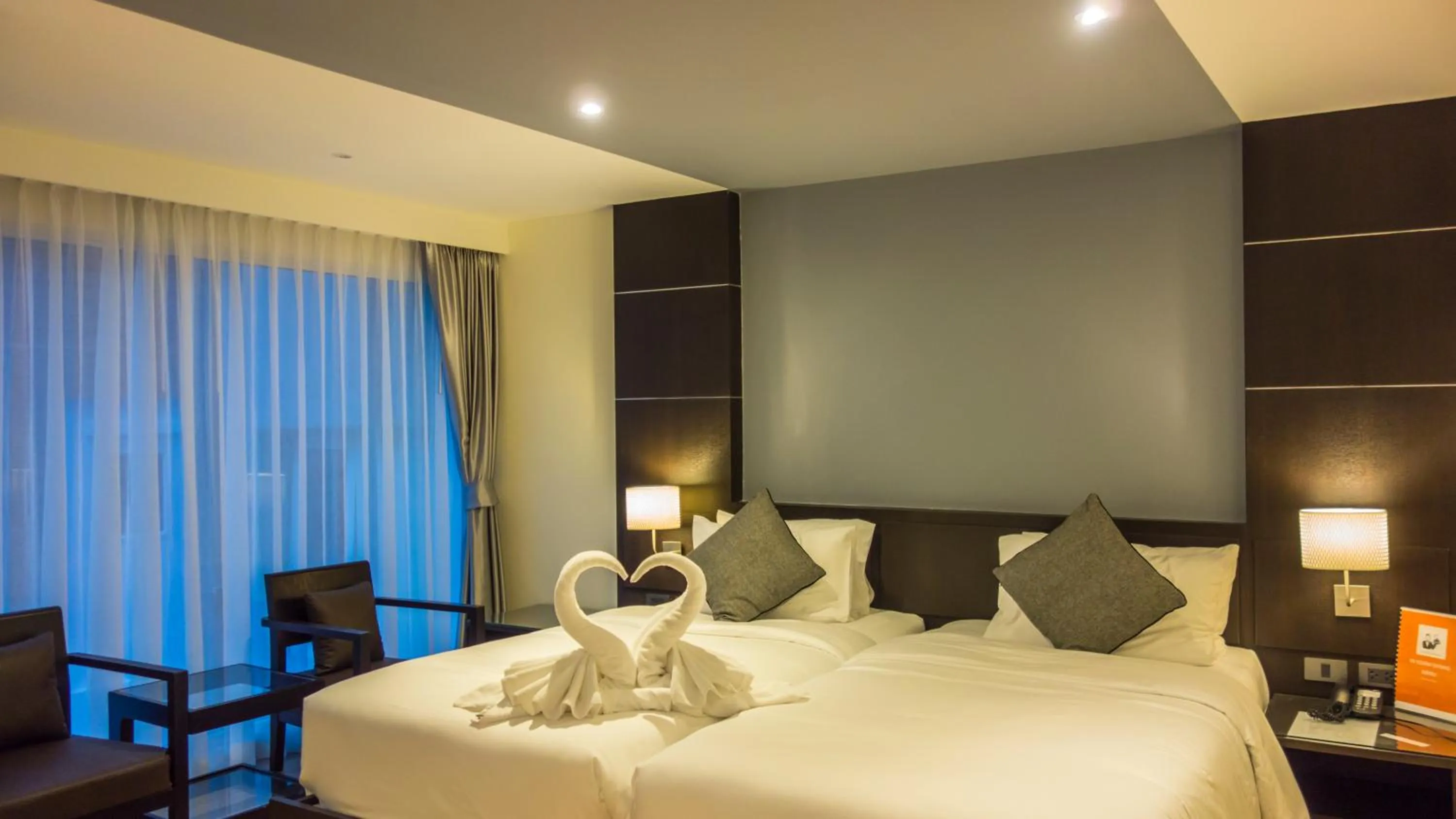 Bed in Unique Regency Pattaya