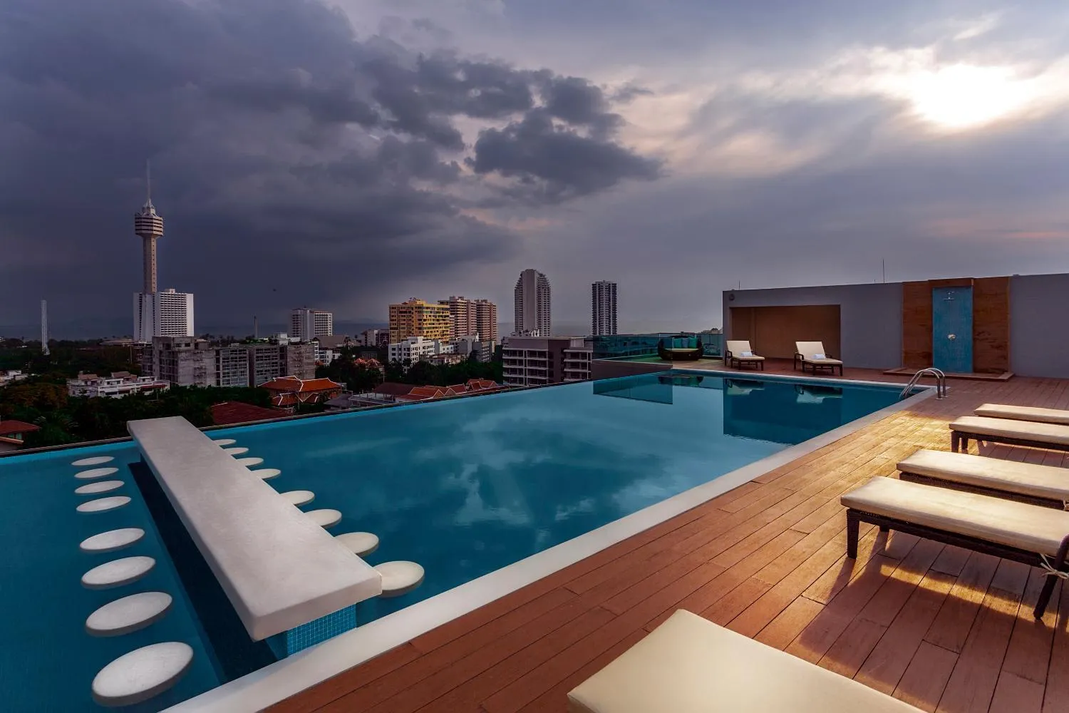 Swimming pool in Unique Regency Pattaya