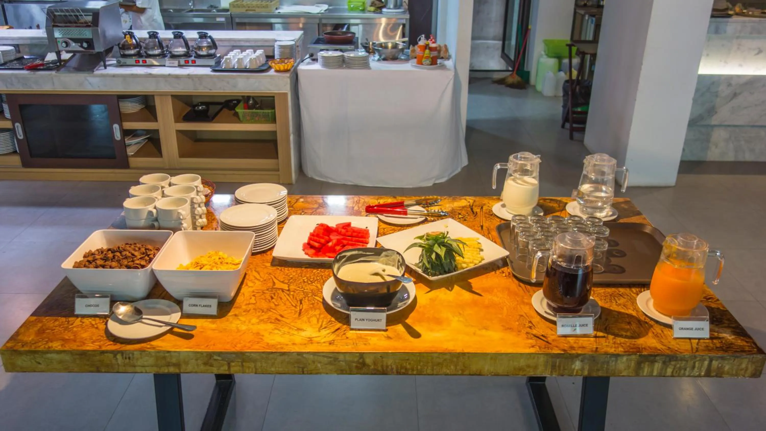 Food close-up in Unique Regency Pattaya