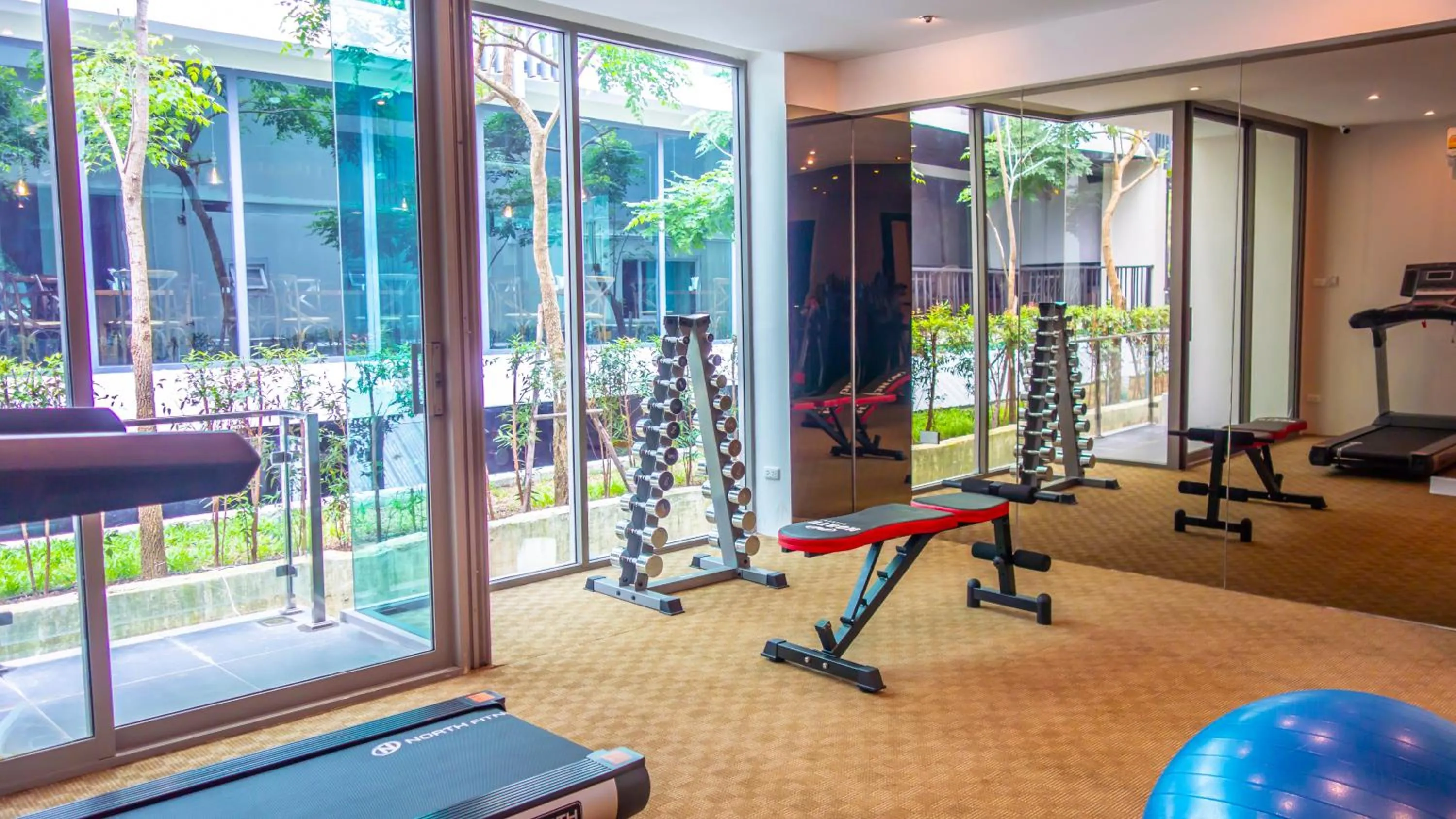 Fitness centre/facilities in Unique Regency Pattaya