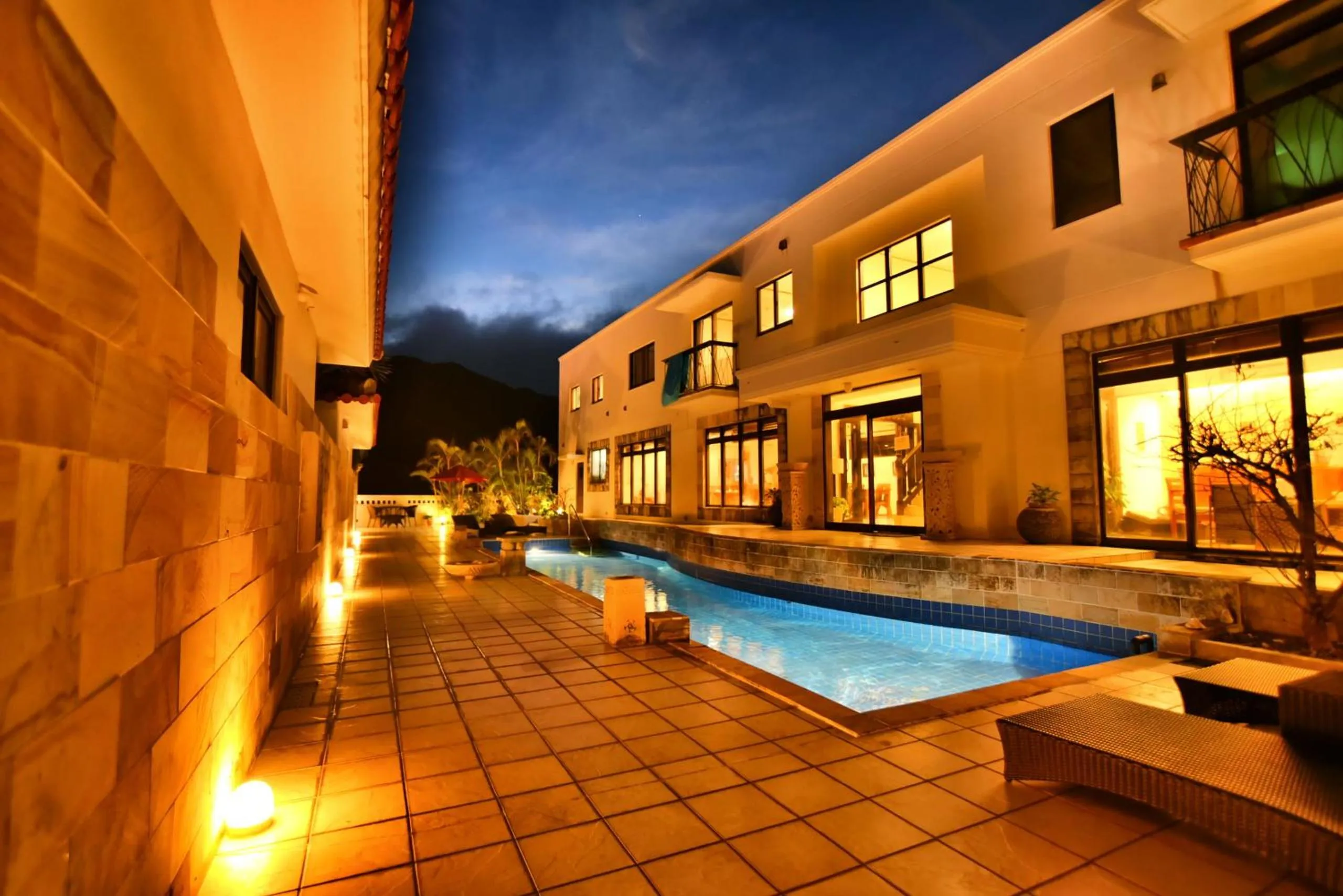 Pool view in Glamping Resort Yokabushi