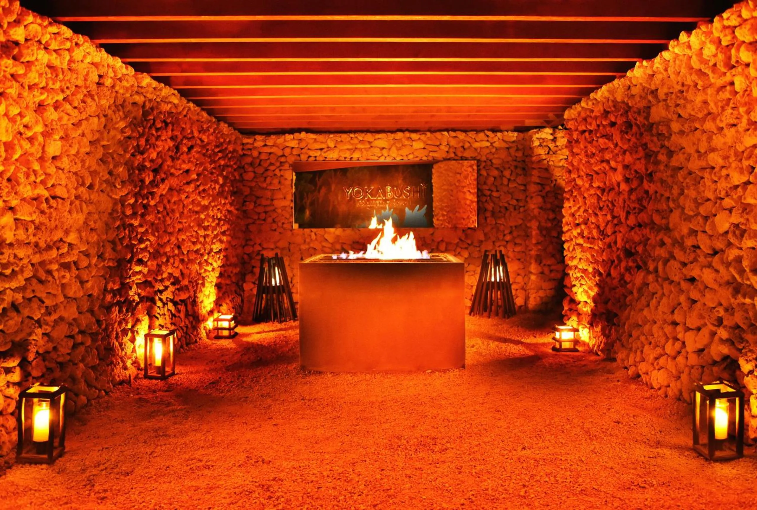 BBQ facilities in Glamping Resort Yokabushi