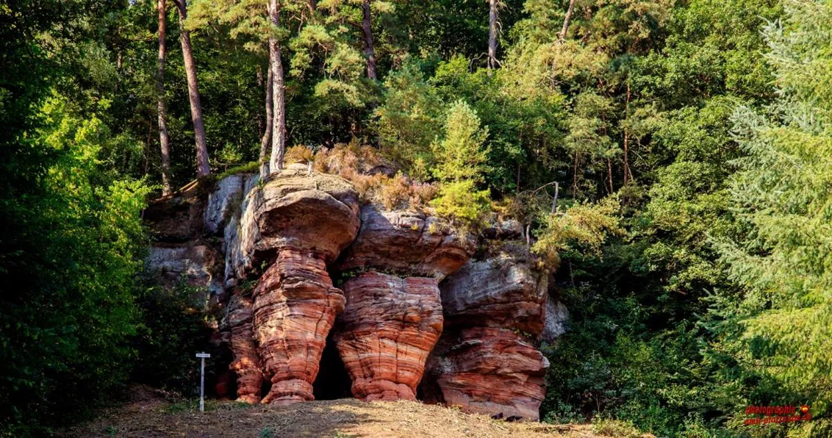 Natural landscape in Villa Bruderfels, Garni