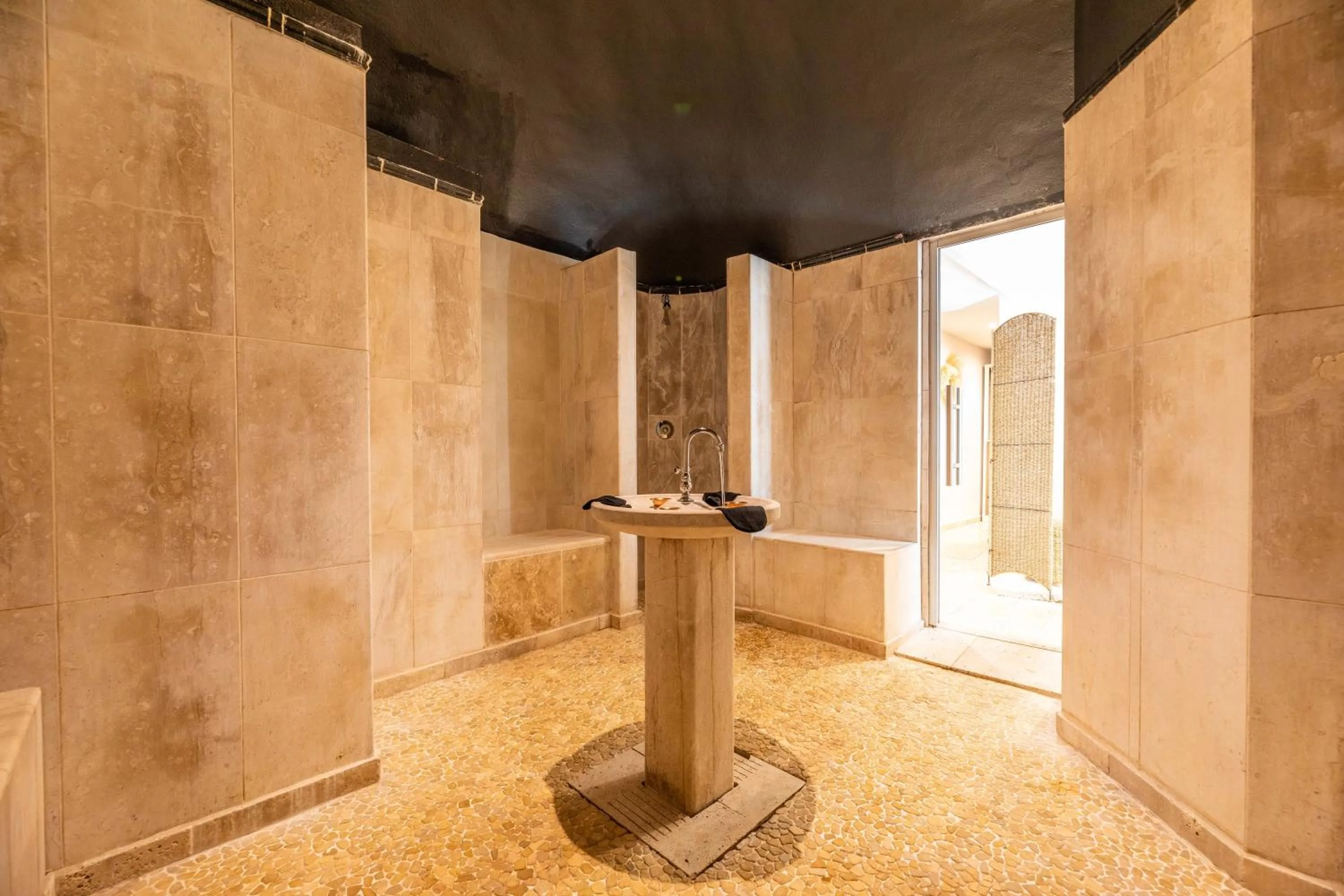 Steam room in Hôtel Le Roi Théodore & Spa