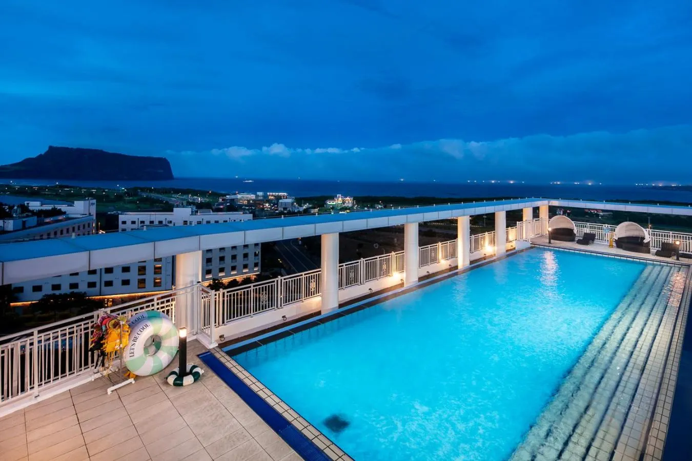 Swimming pool in The Best Jeju Seongsan