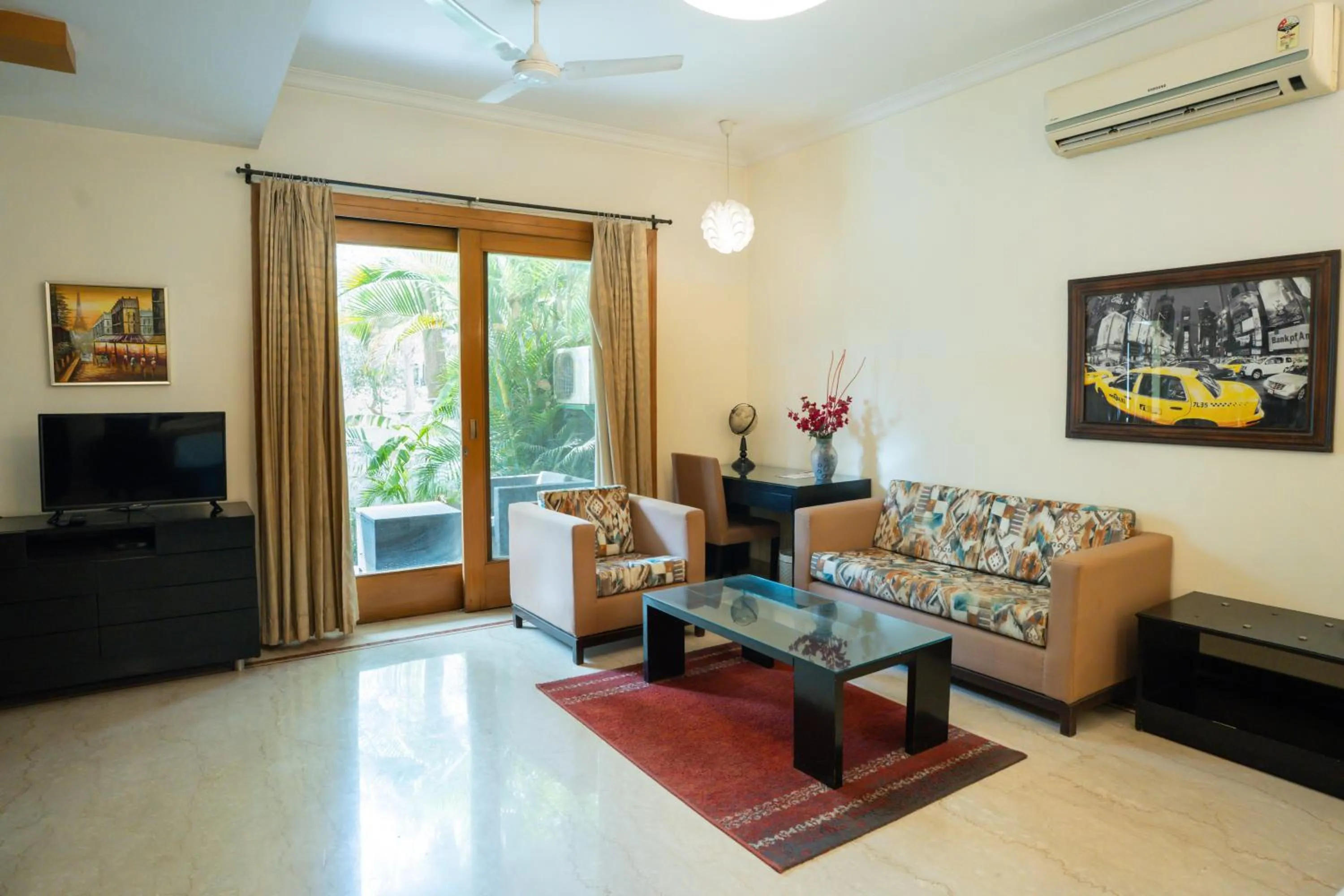 Living room in Ahuja Residency Cyber City I