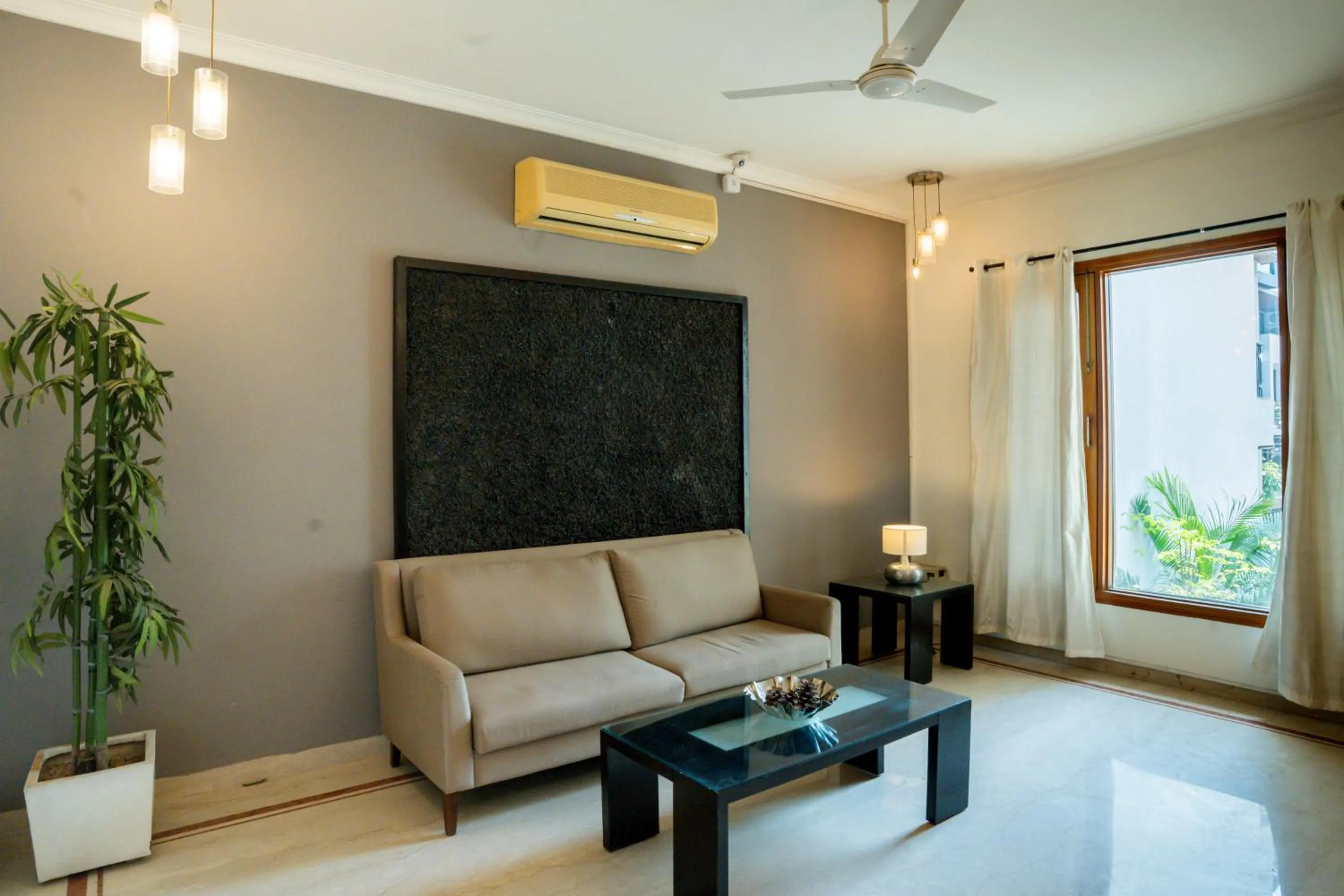 Living room in Ahuja Residency Cyber City I