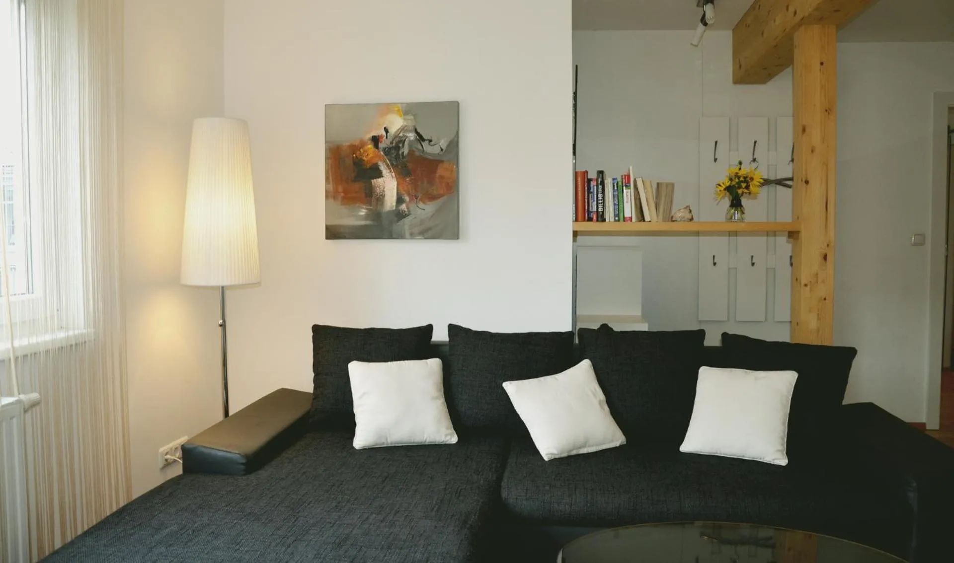 Apartment mit großem Balkon